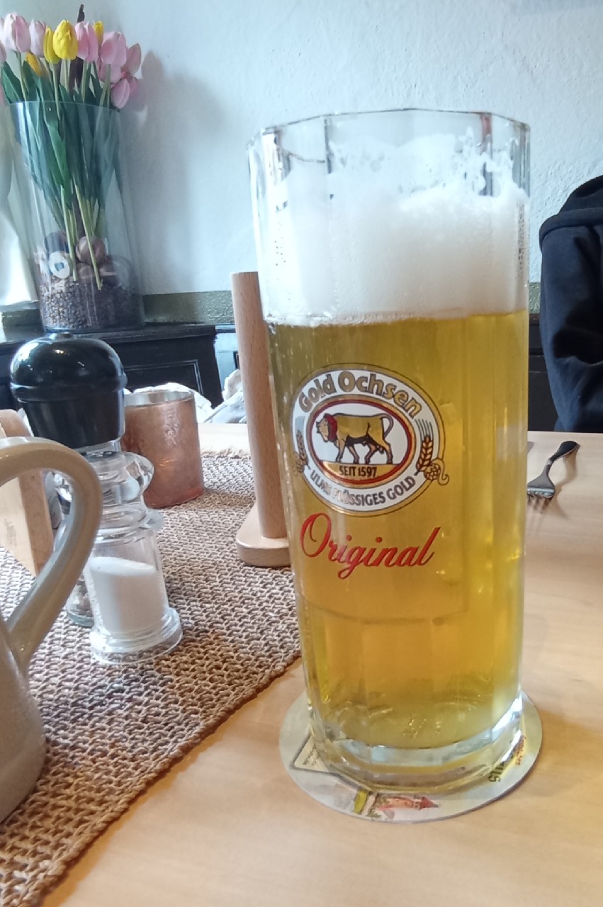 Gold Ochsen Kellerbier Naturtrüb, Germany