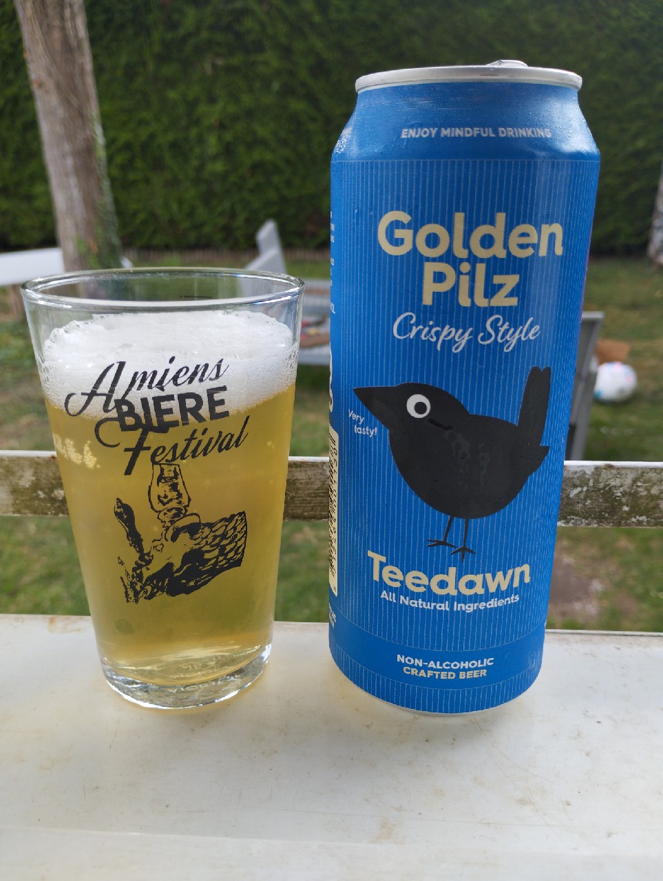 Golden Pilz Crispy Style, TeeDawn