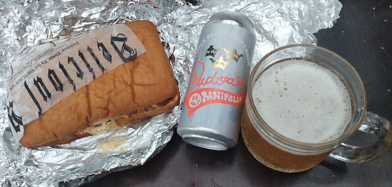 Omnipollo x Budvar Triple Saaz Czech Style Lager, Omnipollo
