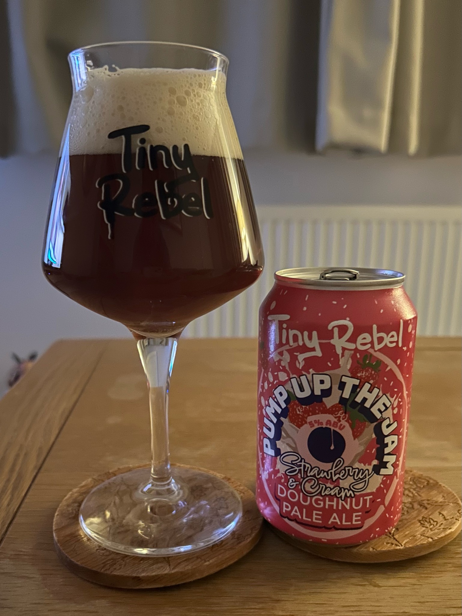 Pump Up The Jam - Strawberry & Cream Doughnut Pale Ale, Wales