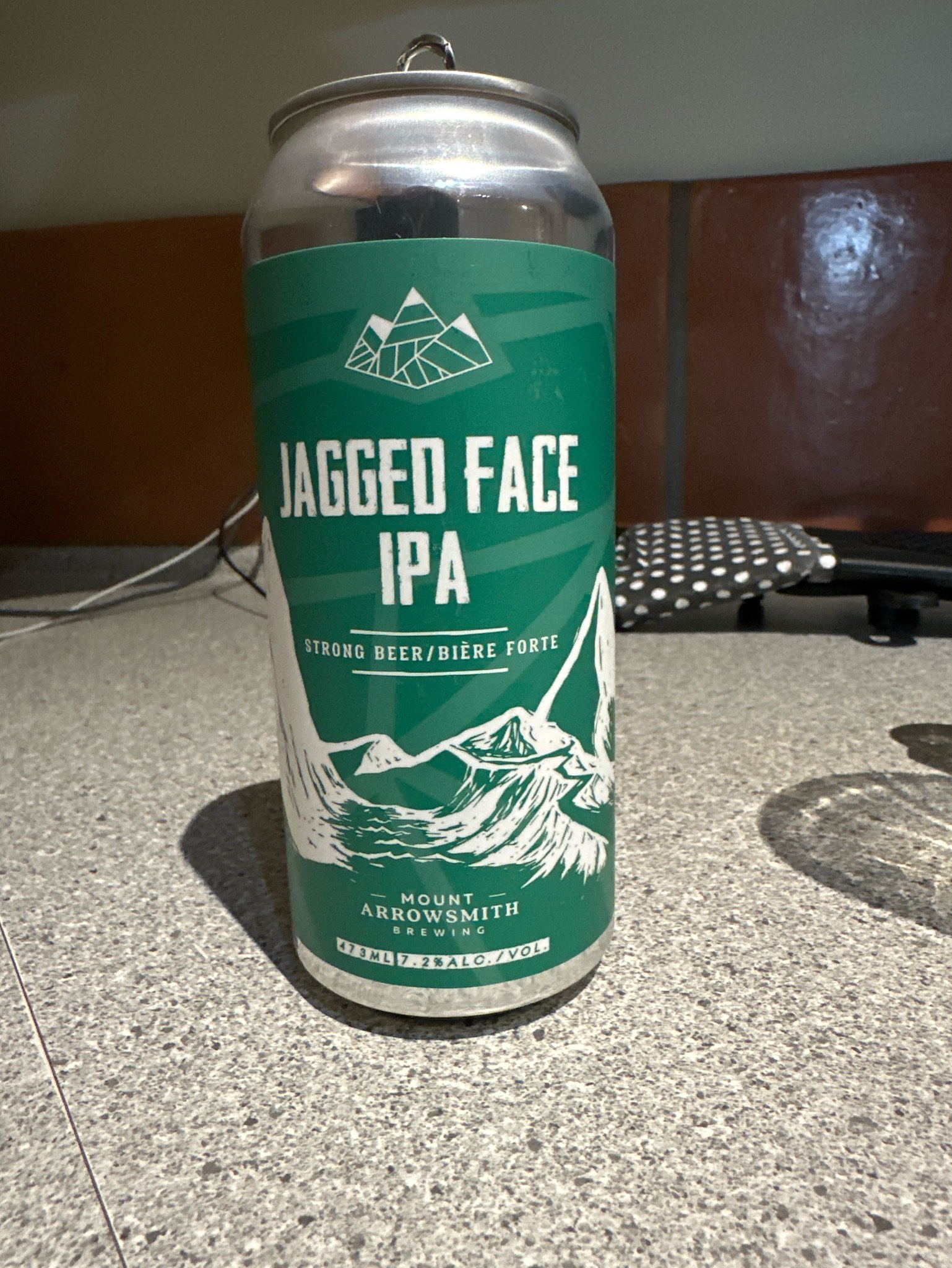 Jagged Face IPA, Mount Arrowsmith Brewing