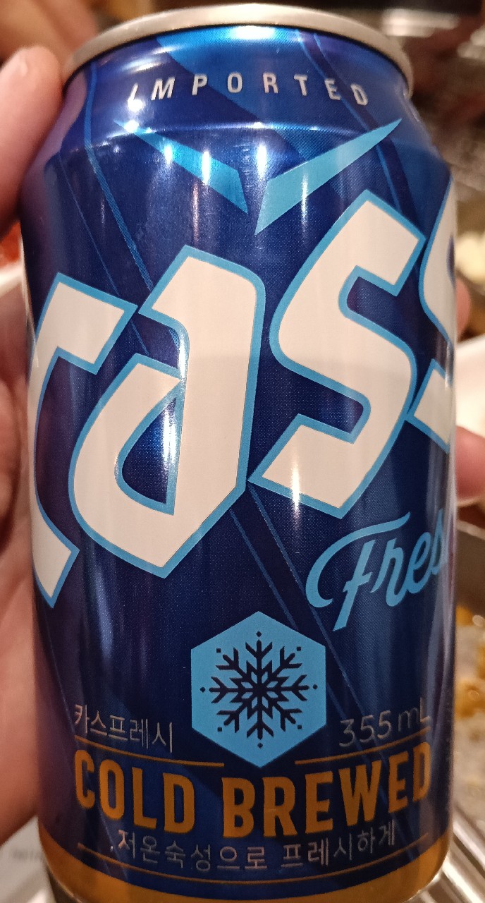 Cass Fresh, Oriental Brewery (AB-InBev)
