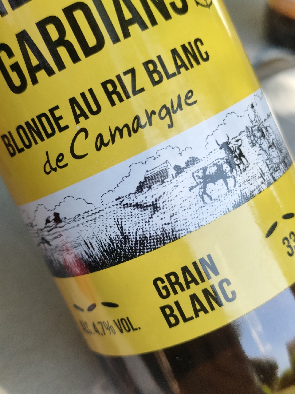 Grain Blanc, Bière Des Gardians