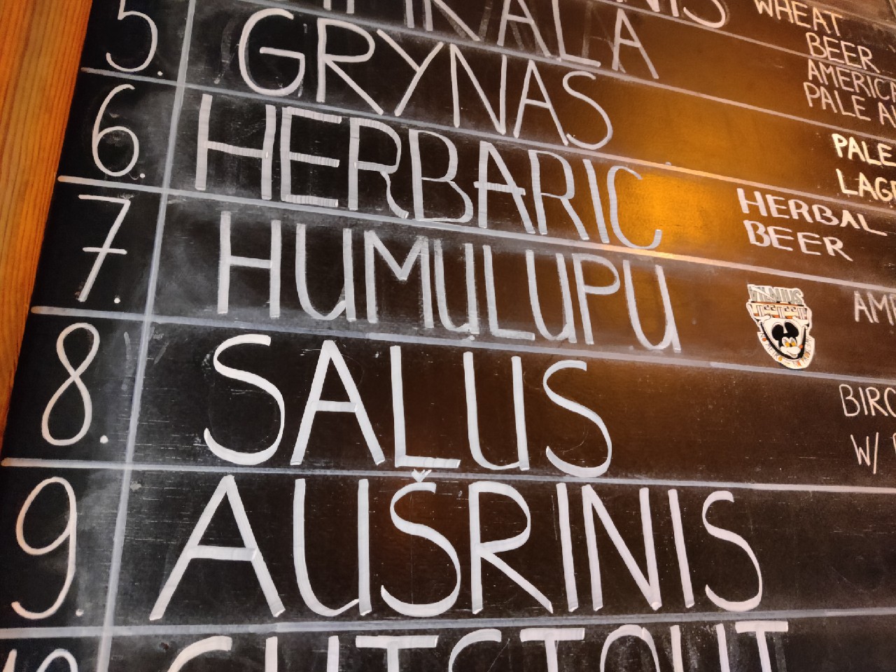 Humulupu IPA, Širvenos Bravoras (Dundulis)