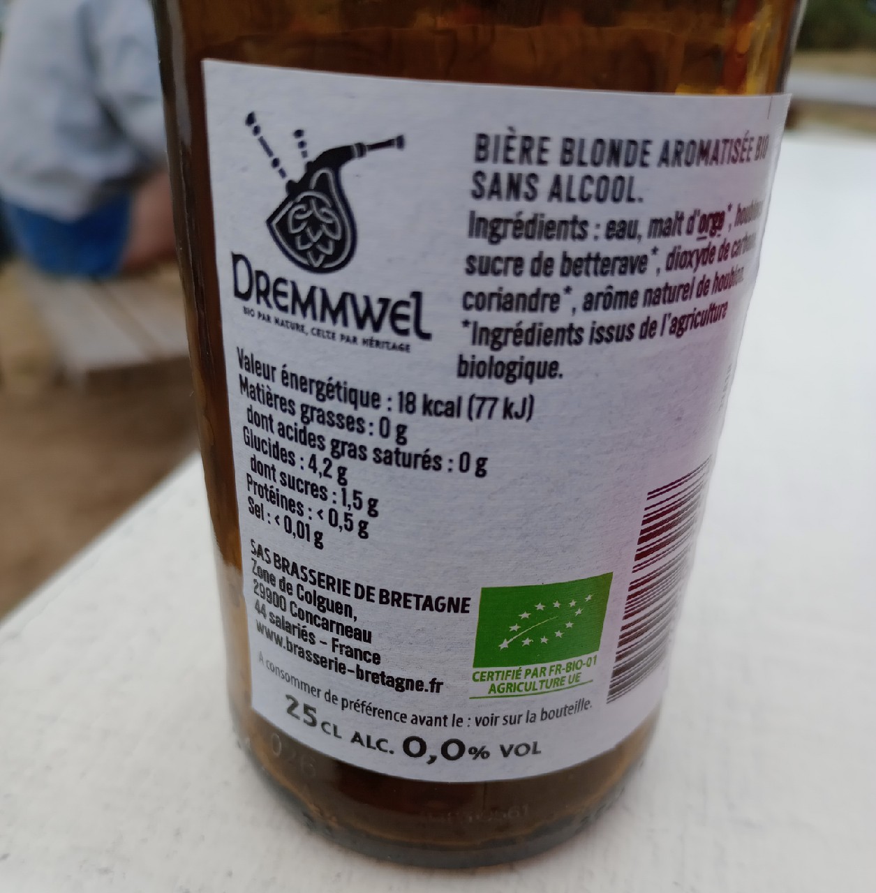 Dremmwel Sans Alcool Blonde, France