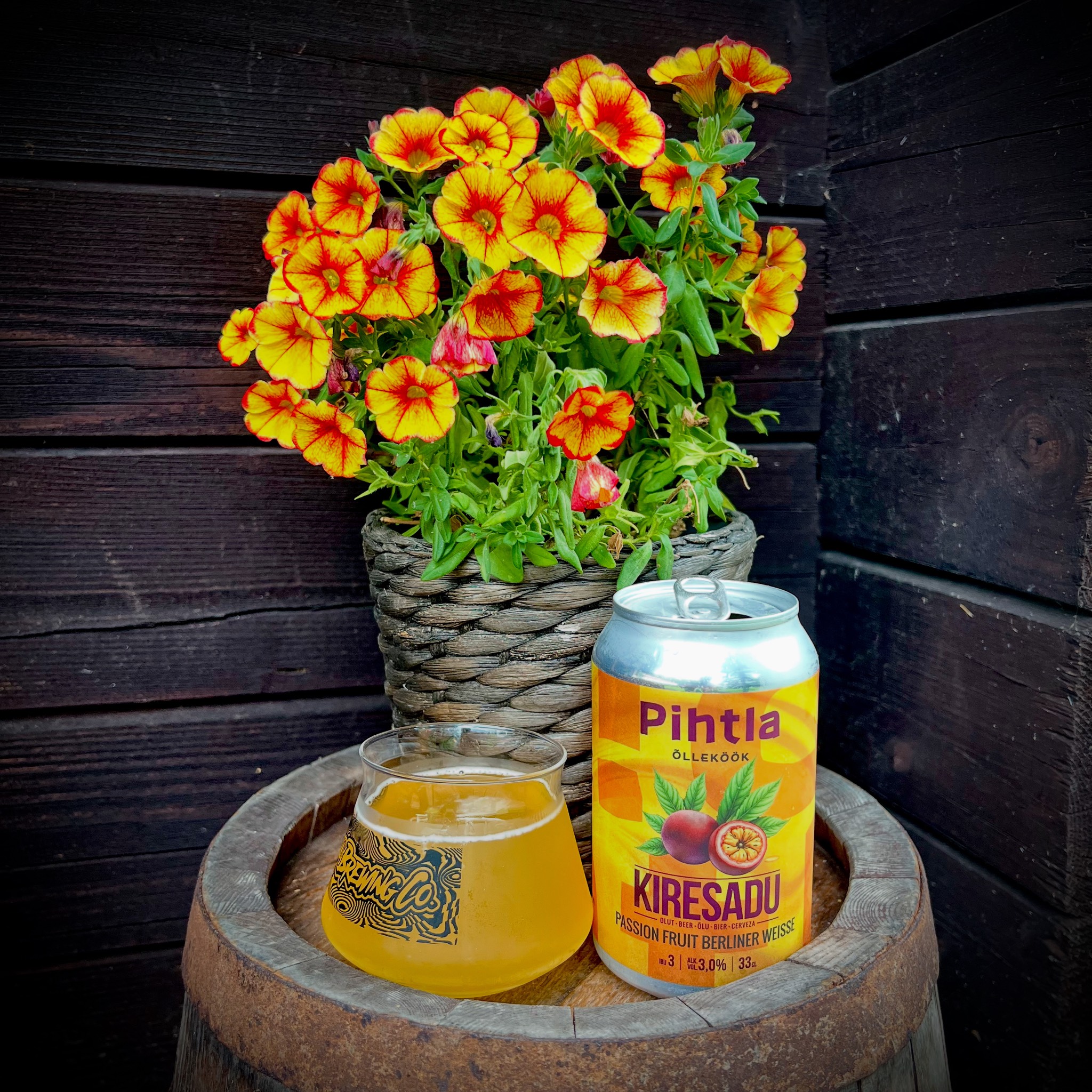 Kiresadu passion fruit berliner weisse, Estonia