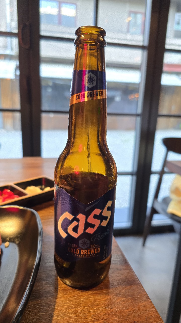 Cass Fresh, Oriental Brewery (AB-InBev)