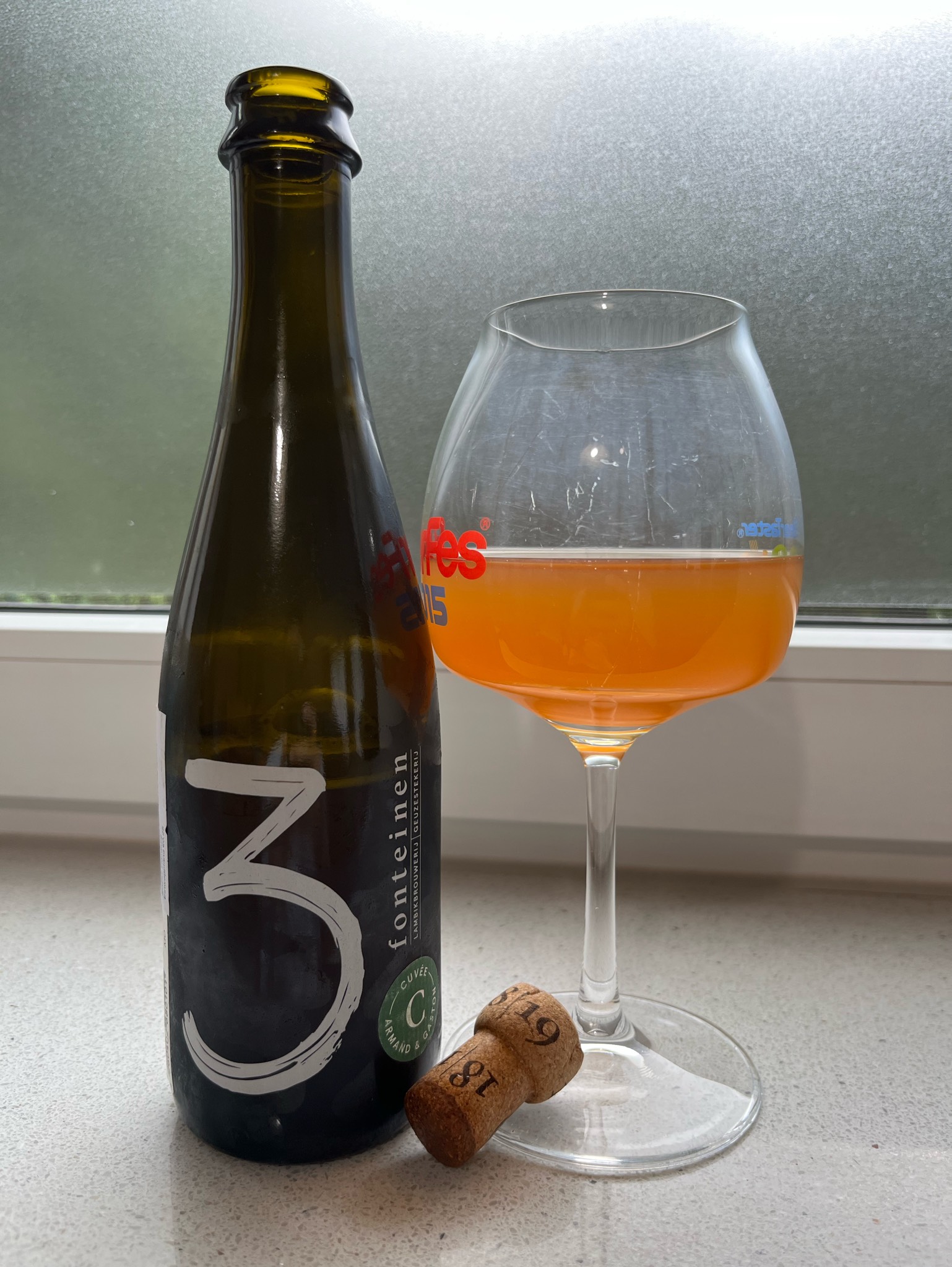 Oude Geuze Cuvée Armand & Gaston, Brouwerij 3 Fonteinen