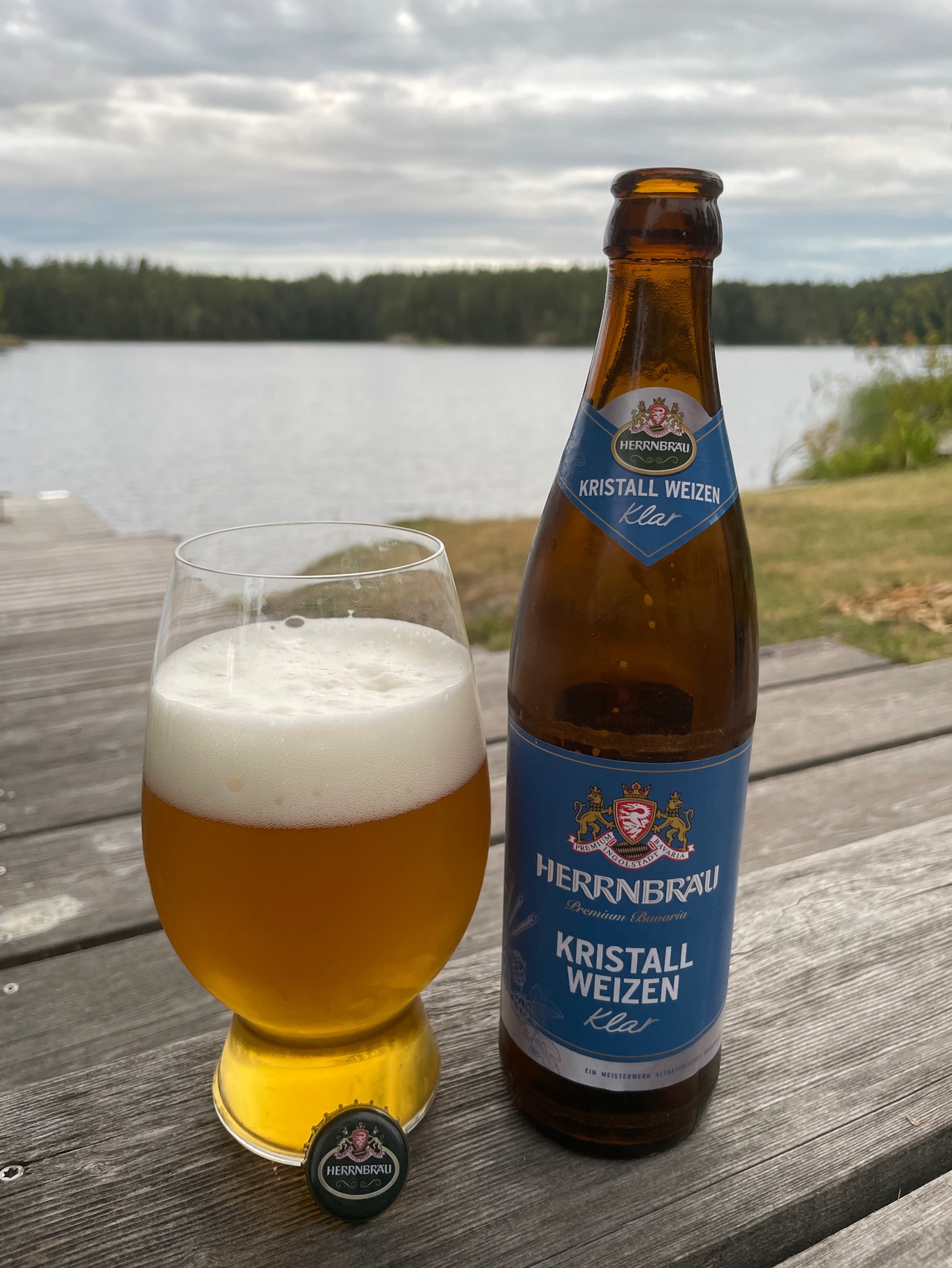 Herrnbräu Kristal Weizen, Hebenbräu GmbH