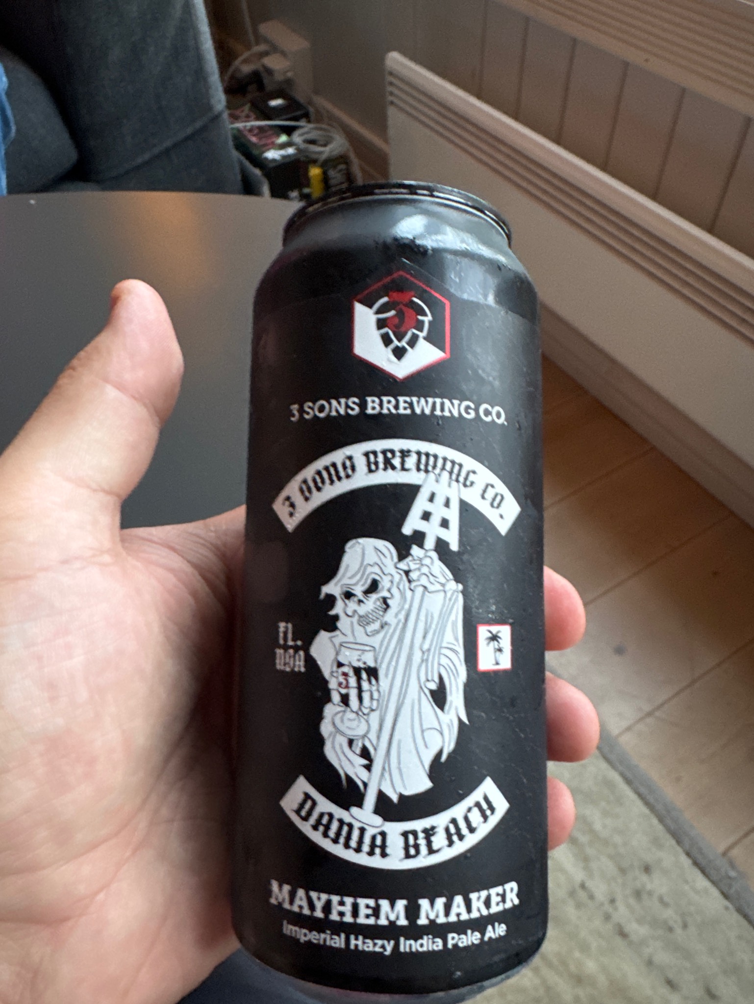 Mayhem maker, 3 Sons Brewing Company