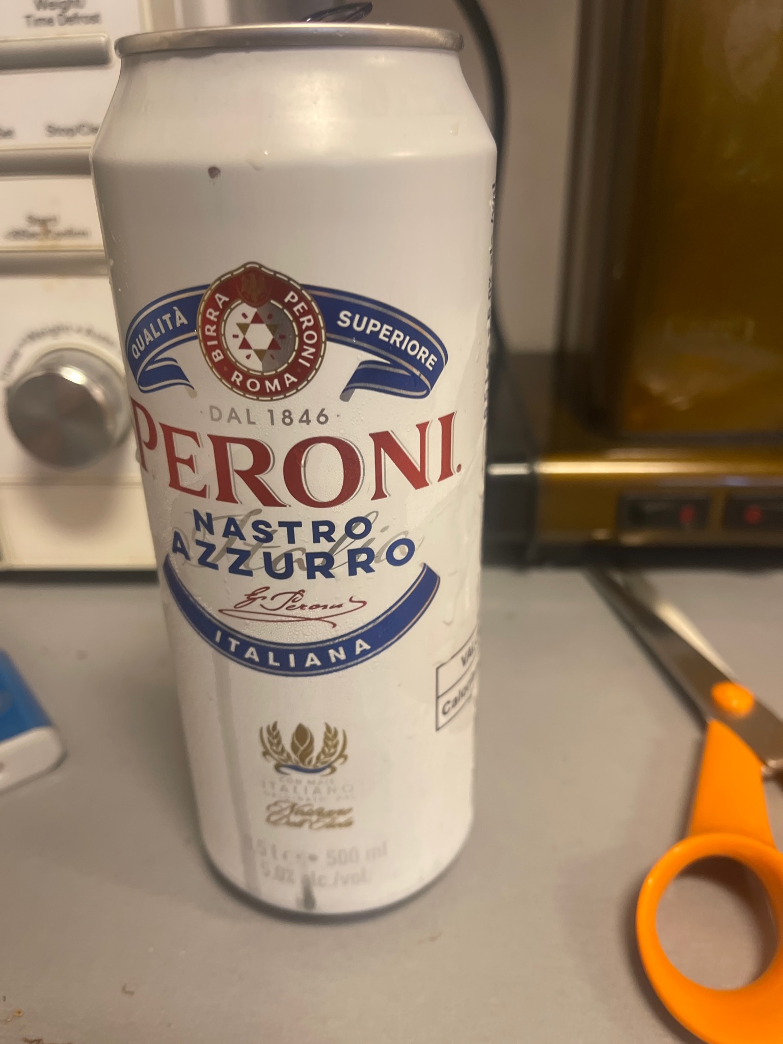 Nastro Azzurio Italiana, Birra Peroni (Asahi Breweries)