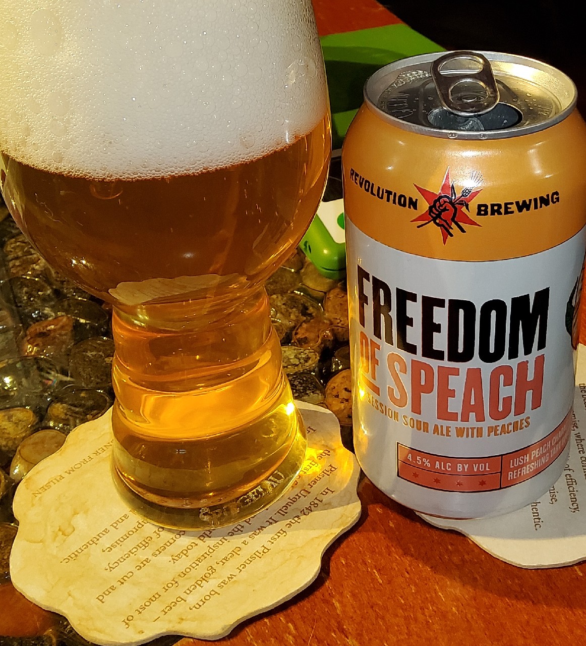 Freedom Of Speach, Revolution Brewing Company