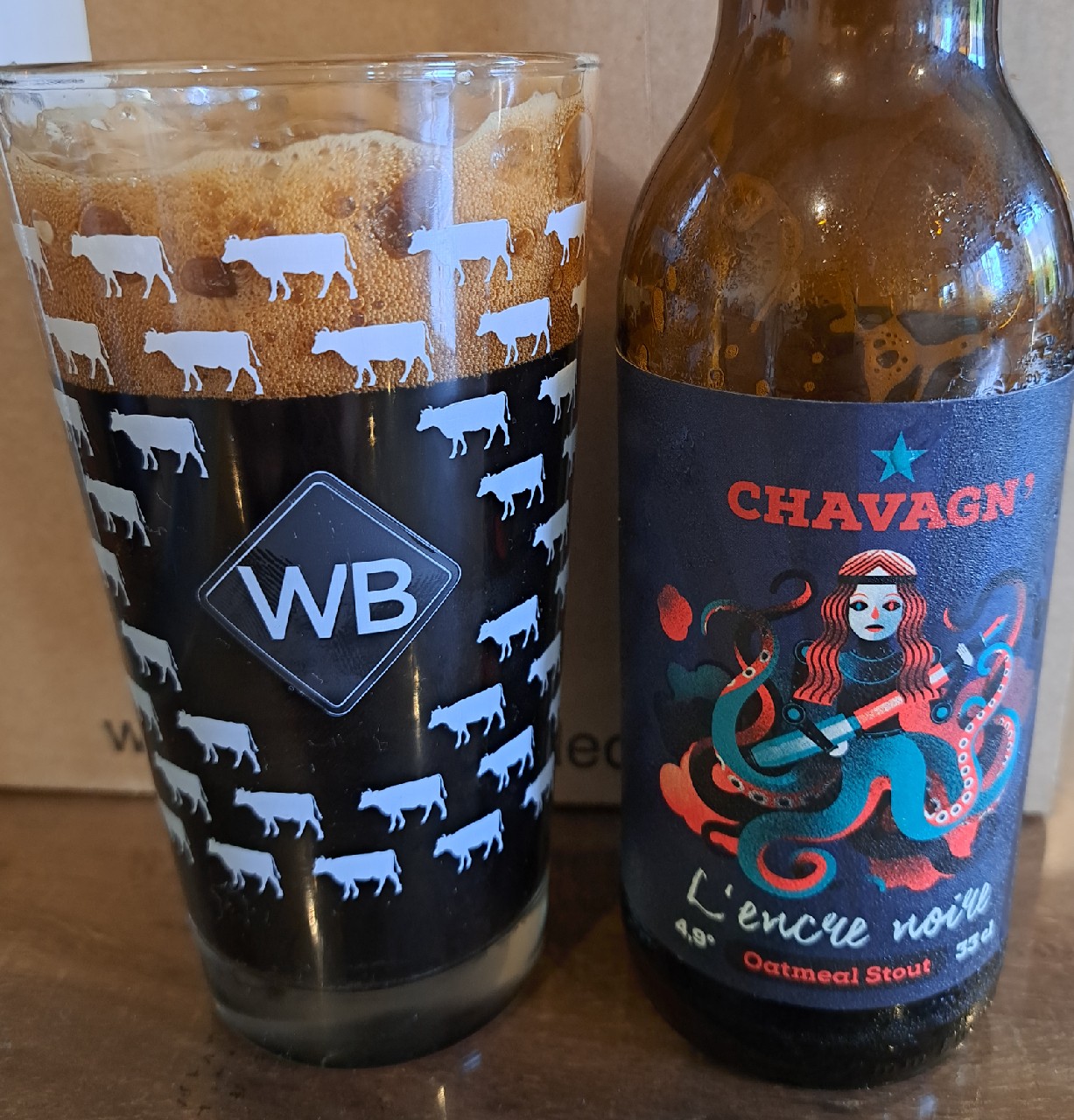 L'Encre Noire, Brasserie La Chavagn'