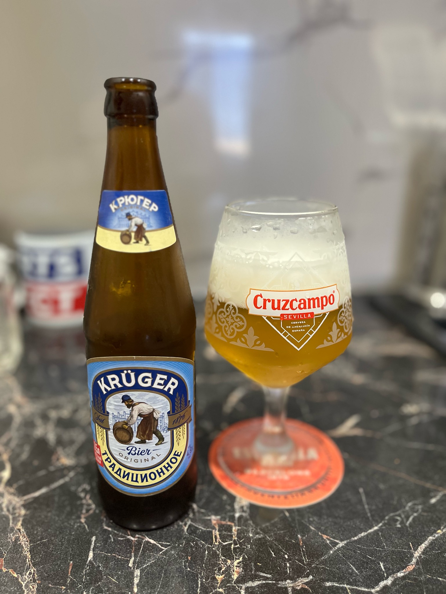 Krüger Traditsionnoye / Крюгер традиционное, Tomskoe Pivo / Томское Пиво