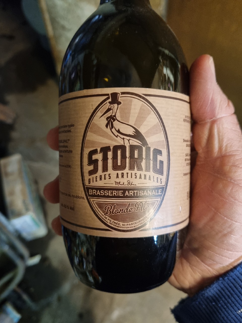 Storig Blonde Ale, Brasserie Storig - Michel Debus