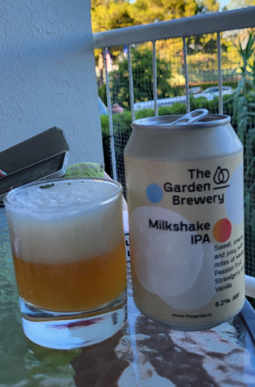 Milkshake IPA 6.2%, The Garden Brewery