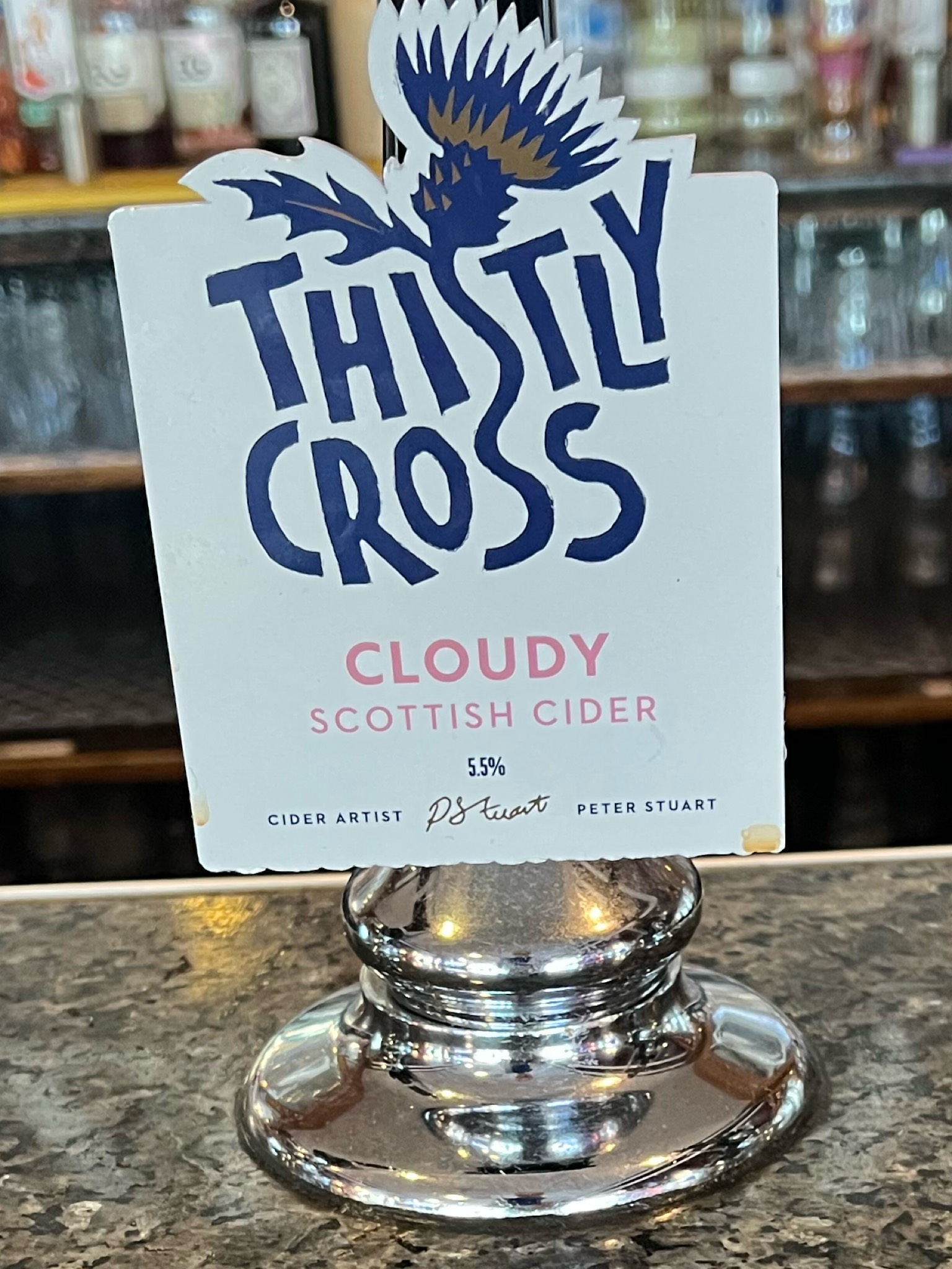 Cloudy Scottish Cider, Scotland