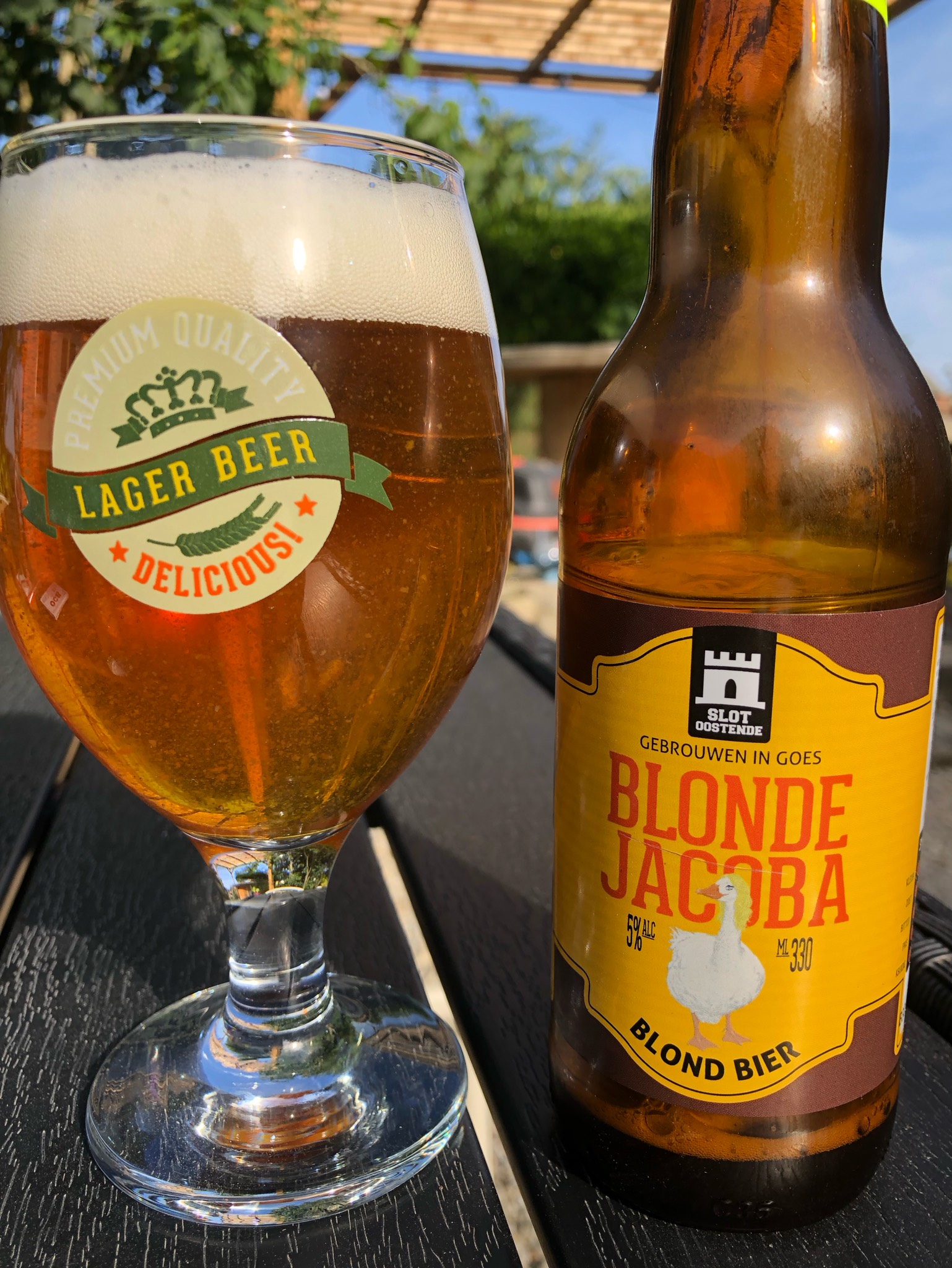 Blonde jacoba, Slot Oostende