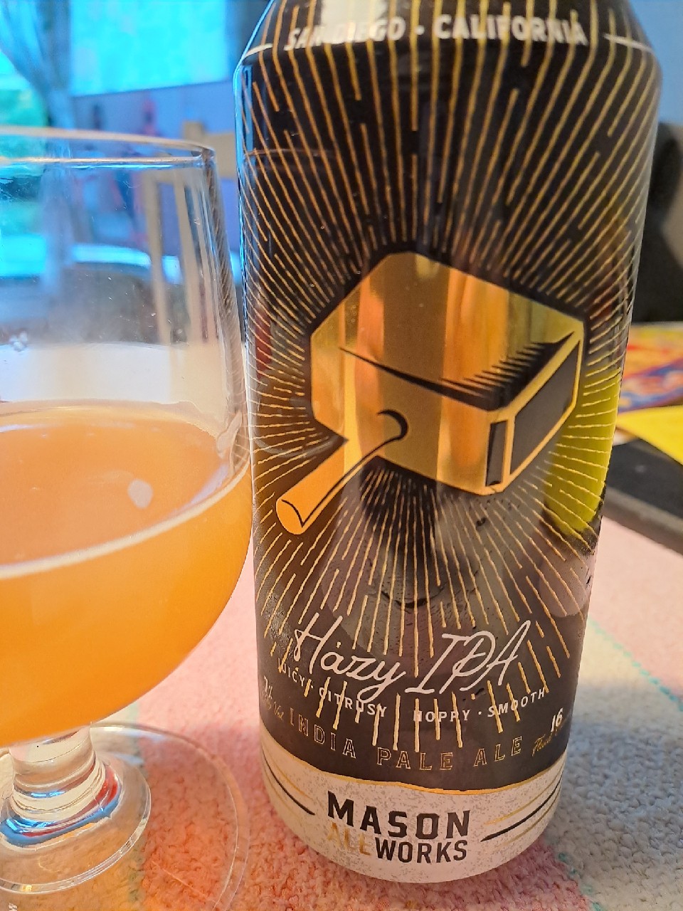 Hazy IPA, Mason Ale Works