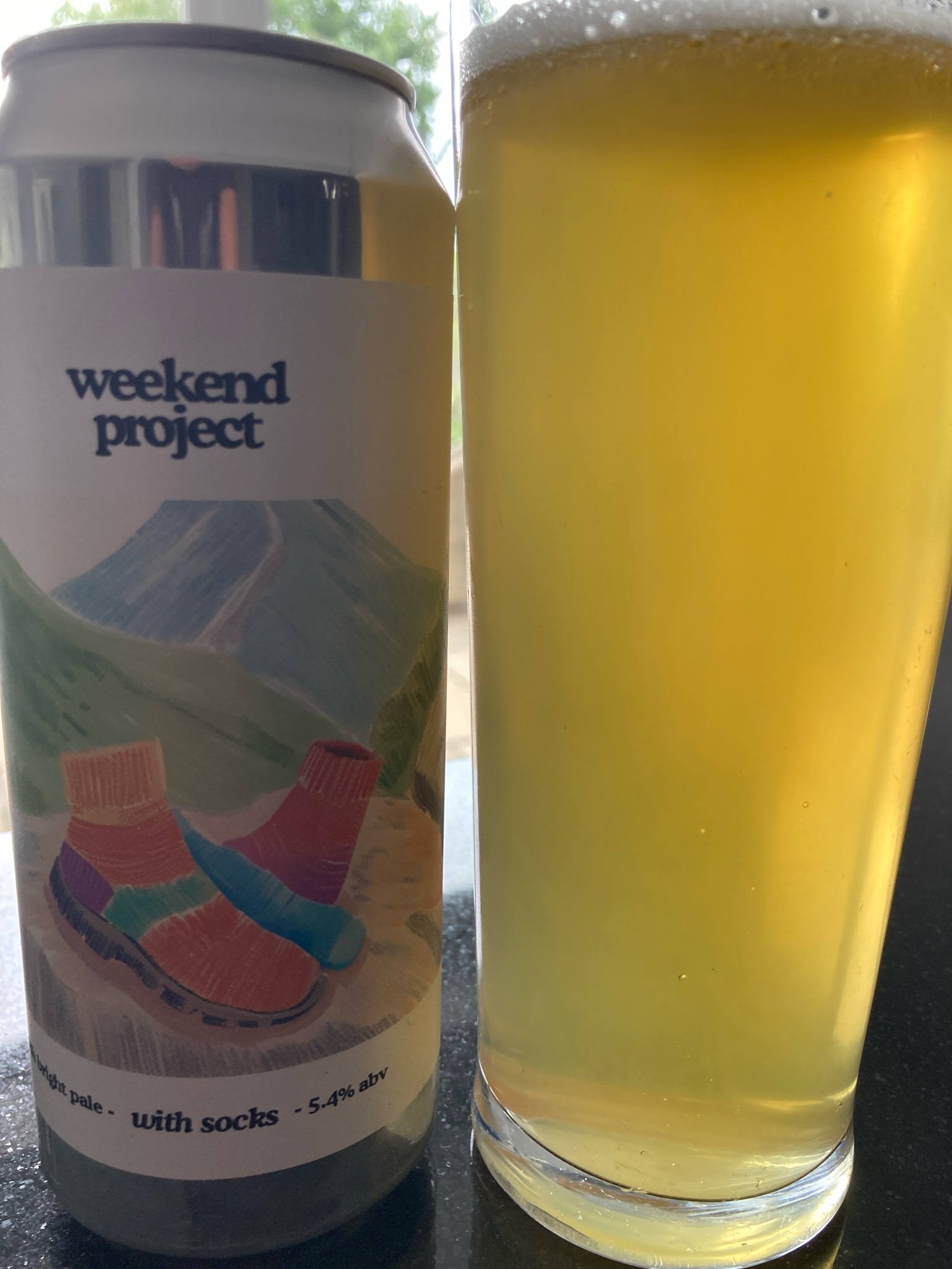 With socks, Weekend Project