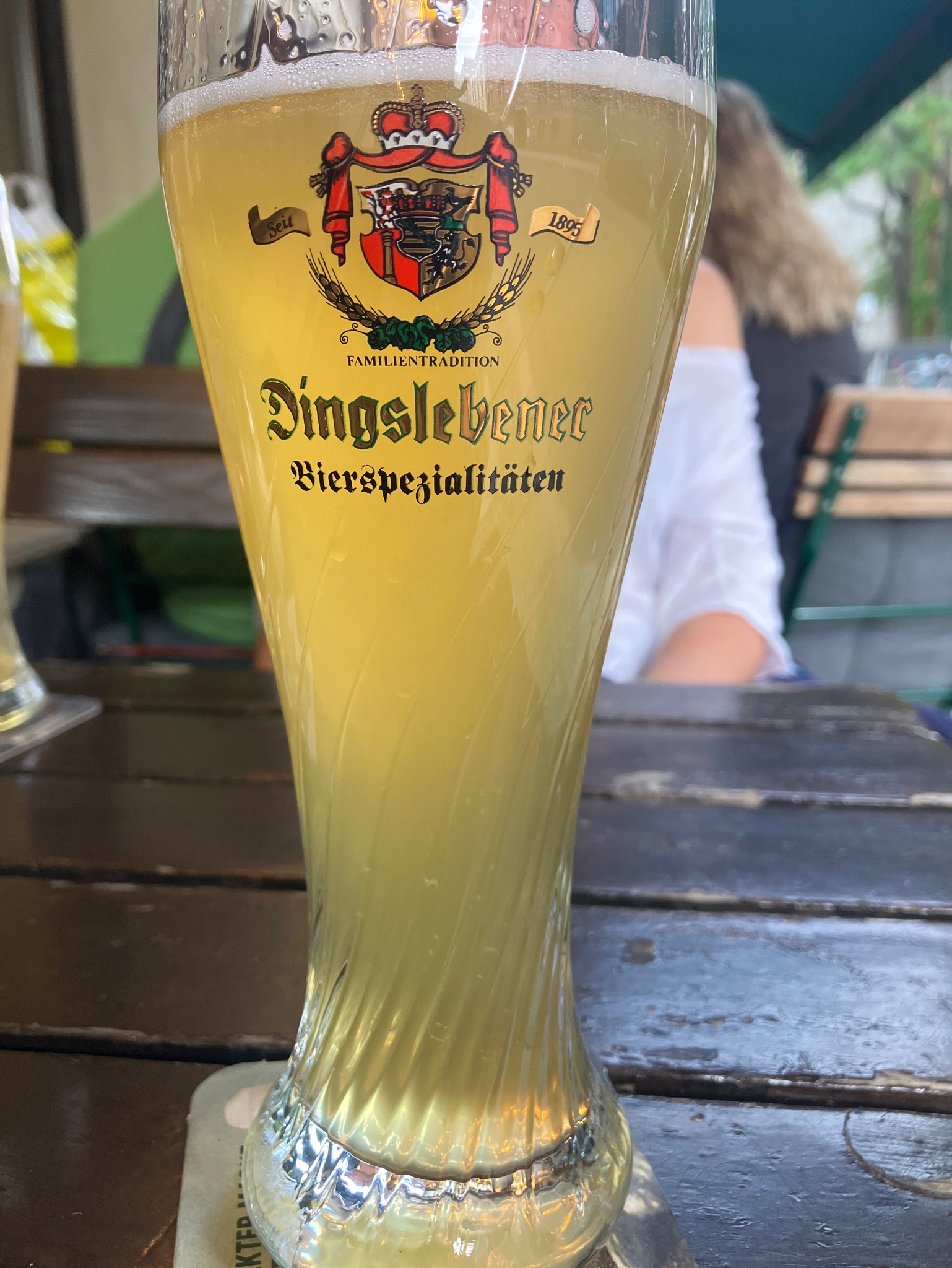 Dingslebener Premium Hefe-Weißbier, Privatbrauerei Metzler