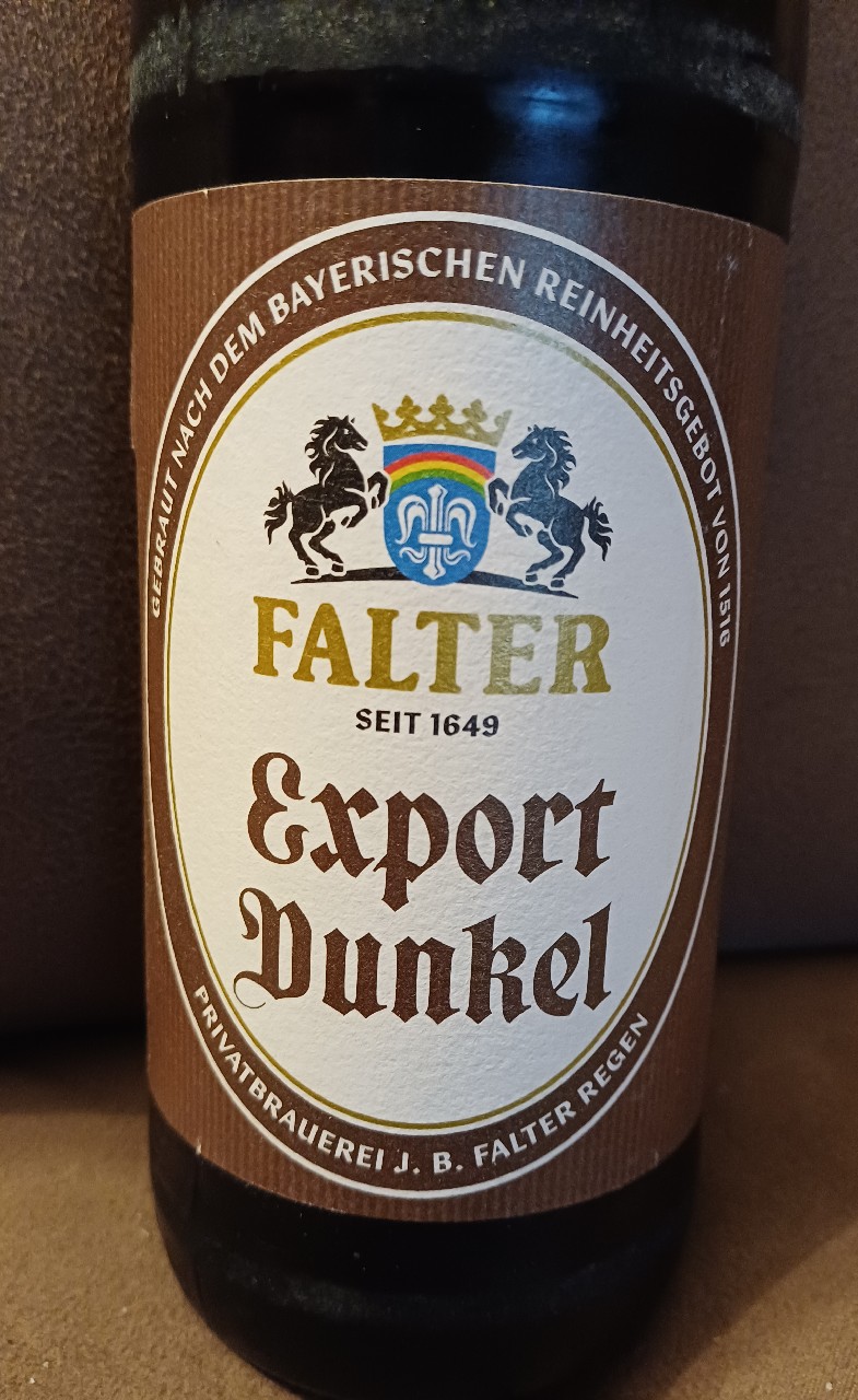 Export Dunkel, Privatbrauerei J.B. Falter Regen KG