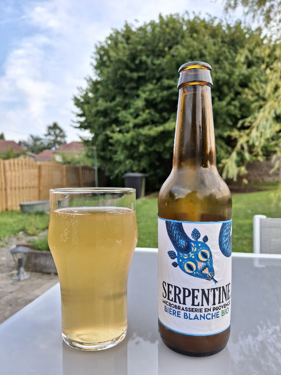 La Serpentine Blanche Bio, Brasserie La Serpentine