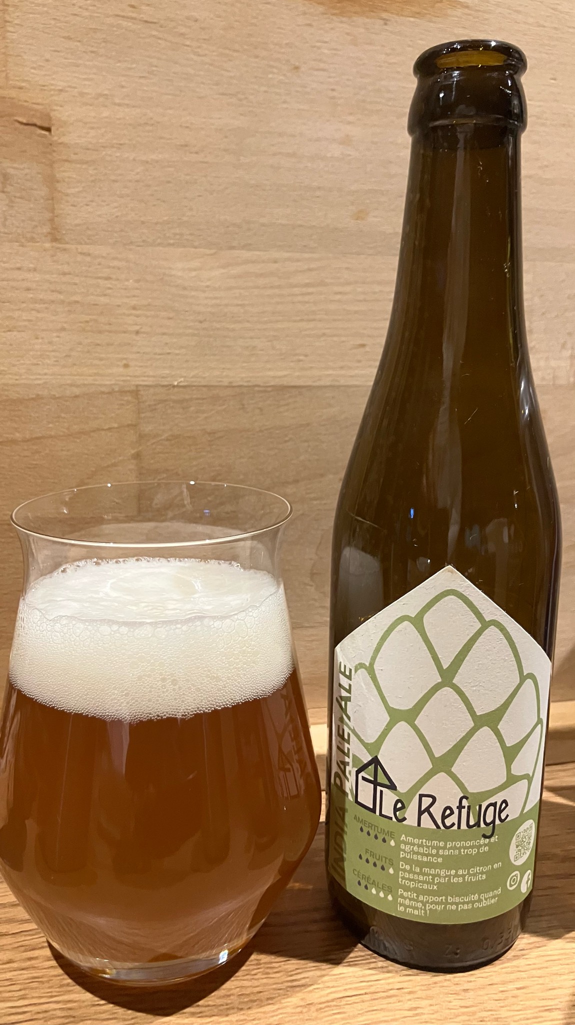 Le Refuge IPA, Brasserie Le Refuge