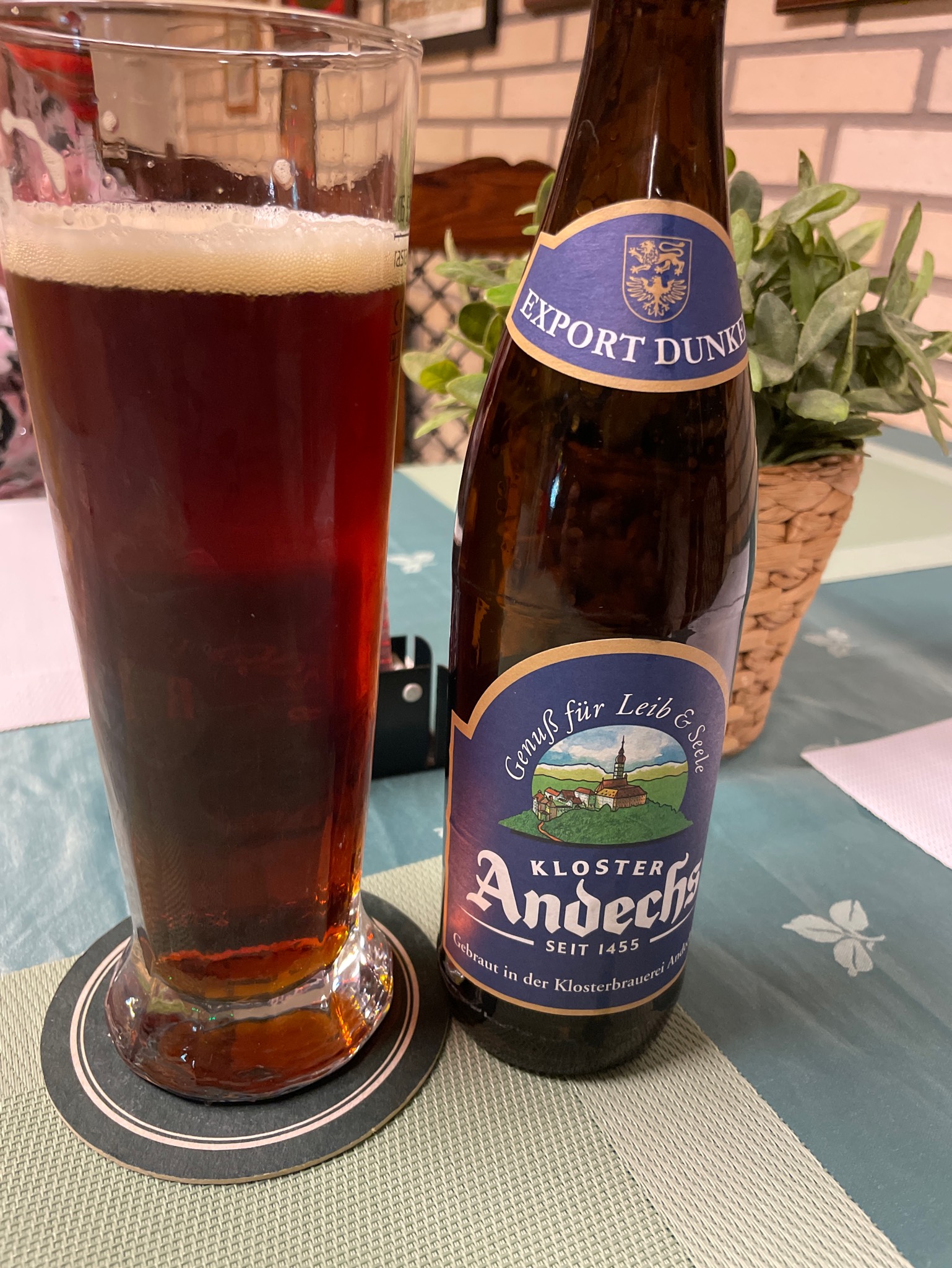 Andechser Export Dunkel, Klosterbrauerei Andechs