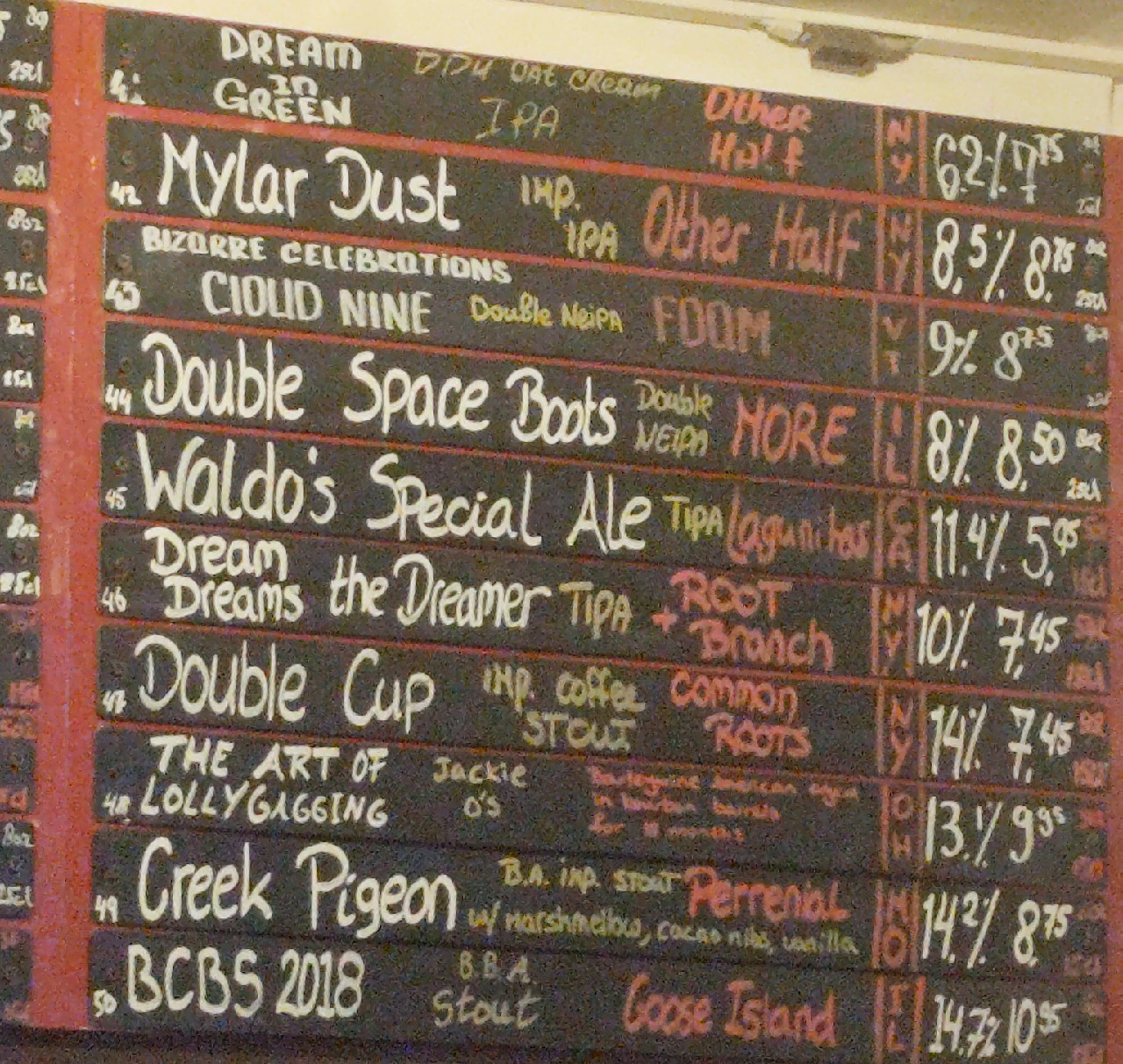 Double Space boots, More Brewing Company