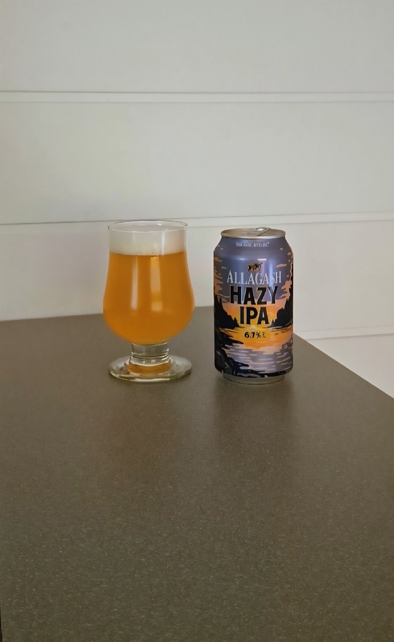 Allagash Hazy IPA, Allagash Brewing Company