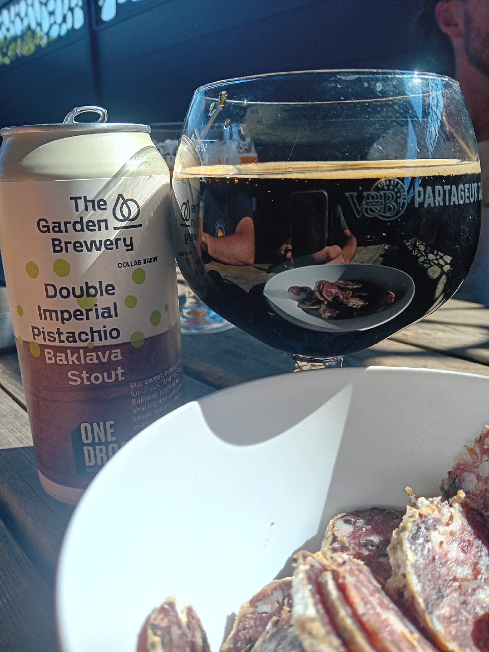 Double impérial pistachio baklava stout, One Drop Brewing Co.