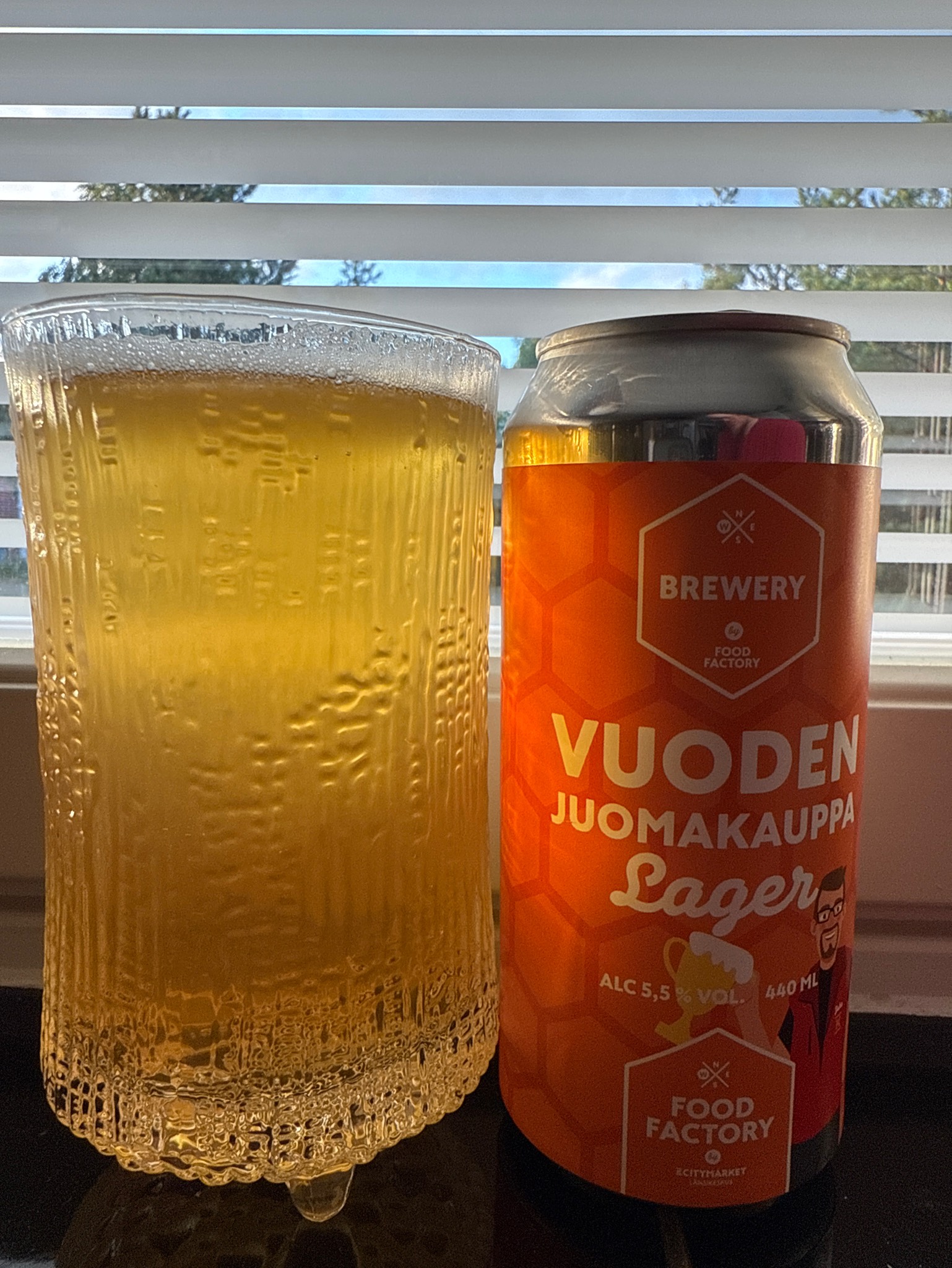 Vuoden Juomakauppa Lager, Food Factory Brewery by K-Citymarket Länsikeskus