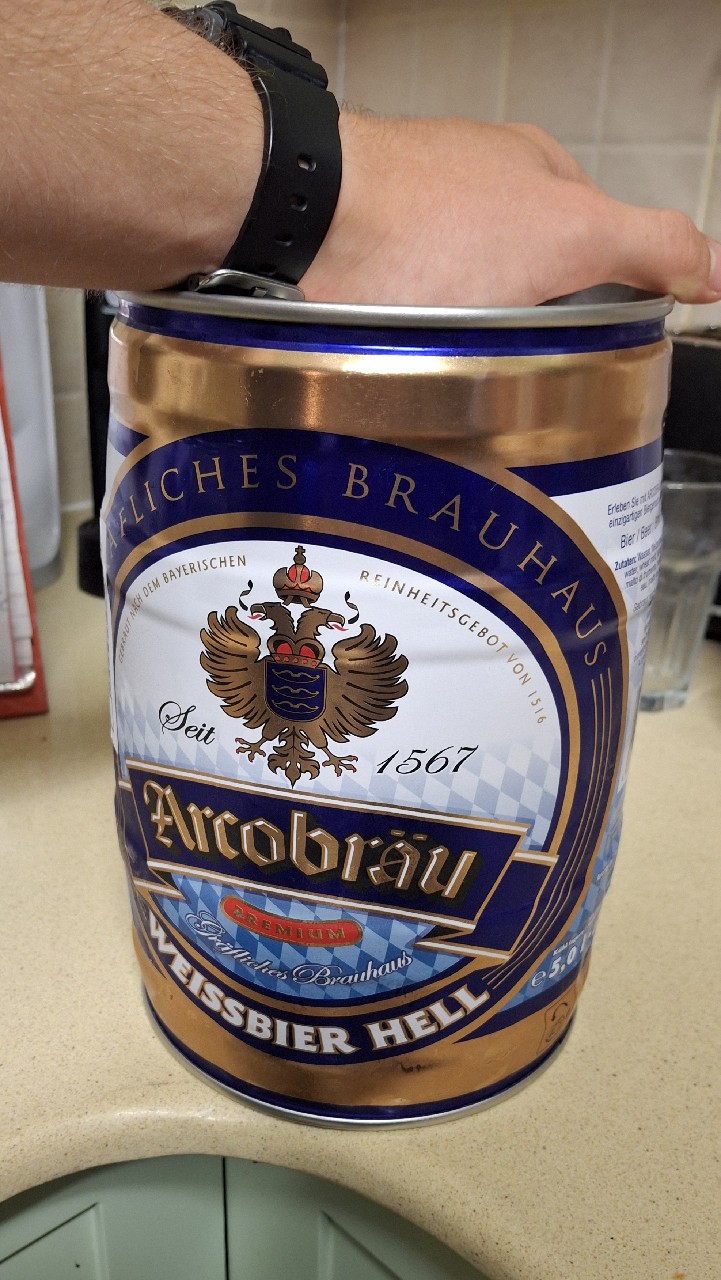 Arcobräu Weissbier hell, Germany