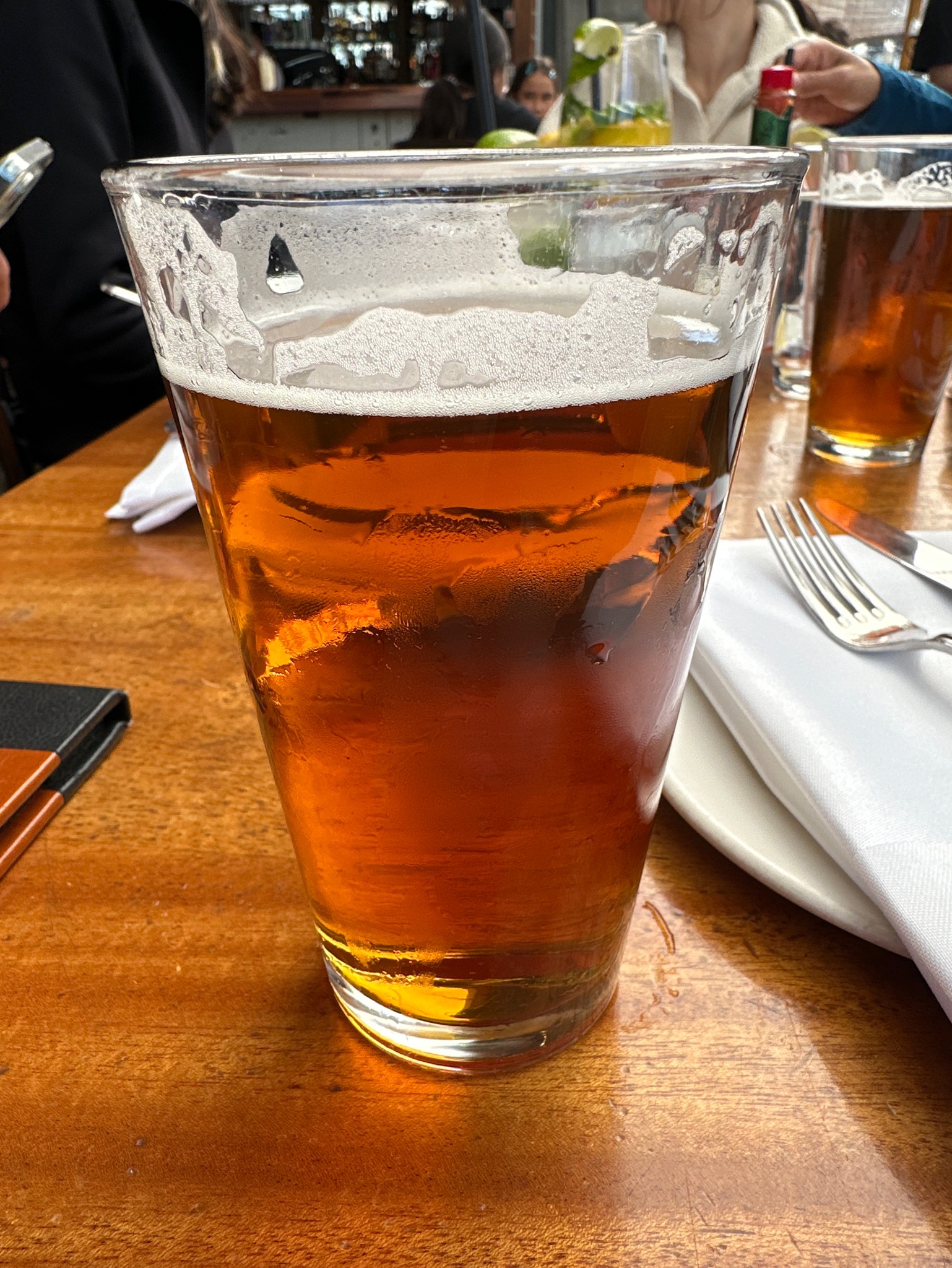 Round trip amber ale, Red Truck Brewing