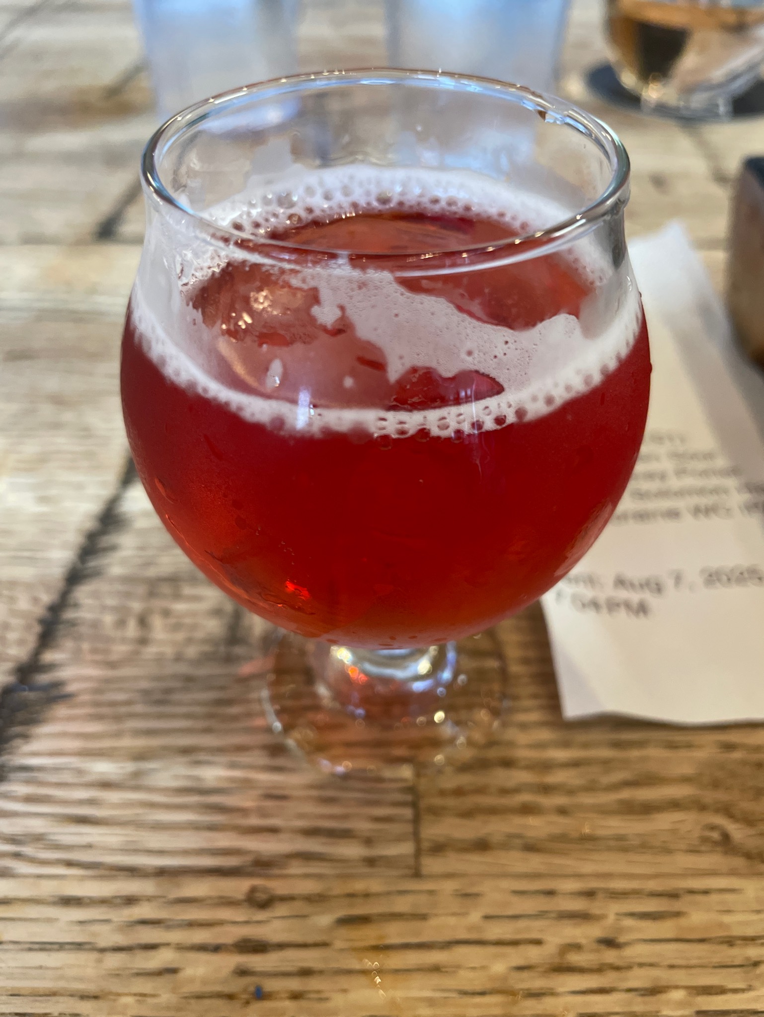 Alpine cranberry sour, Folding mountain brewing