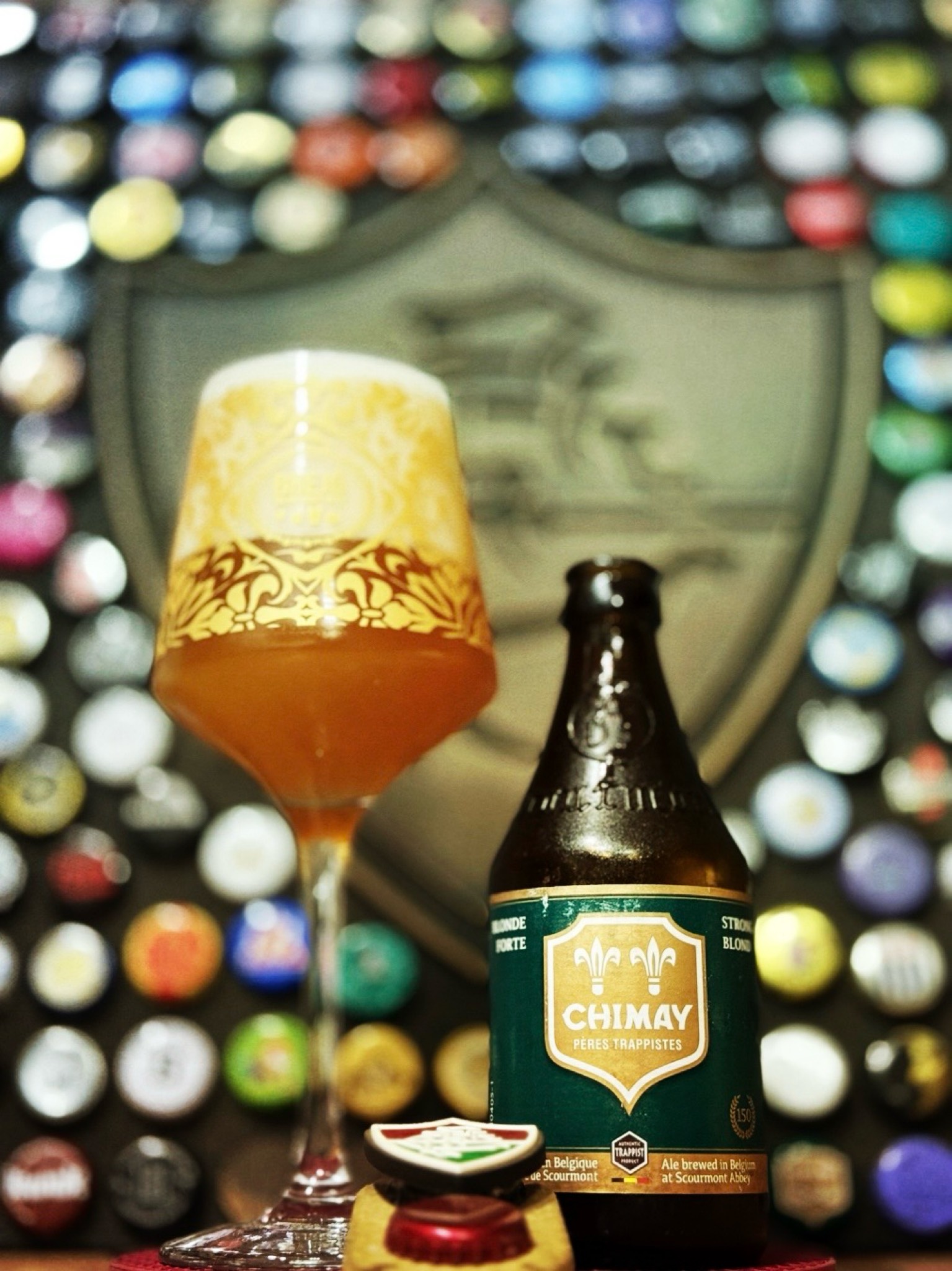 Chimay Blonde Forte | Strong Blond | 150 | Verte | Green, Belgium