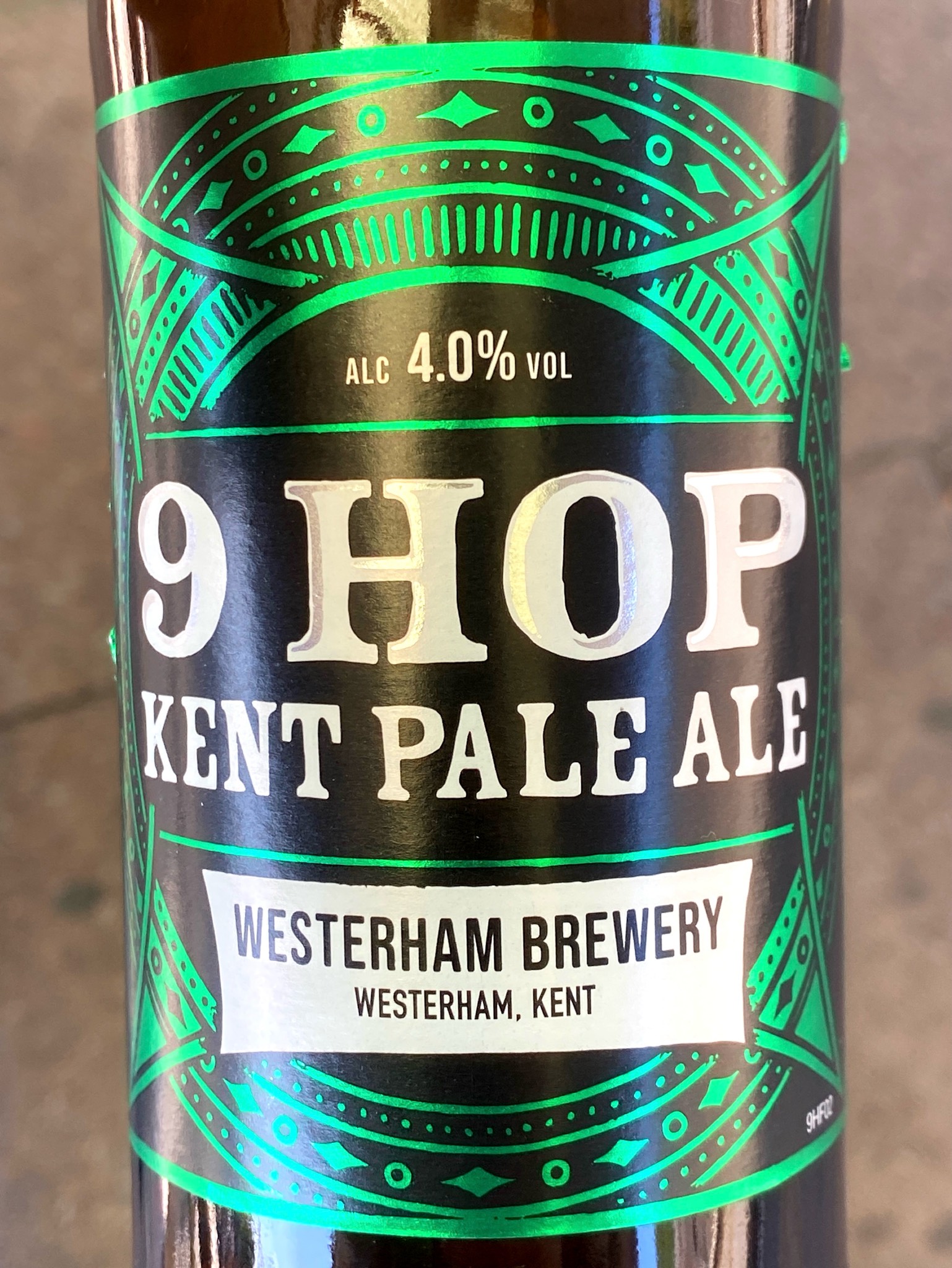 9 Hop Kent Pale Ale, Westerham Brewery Co
