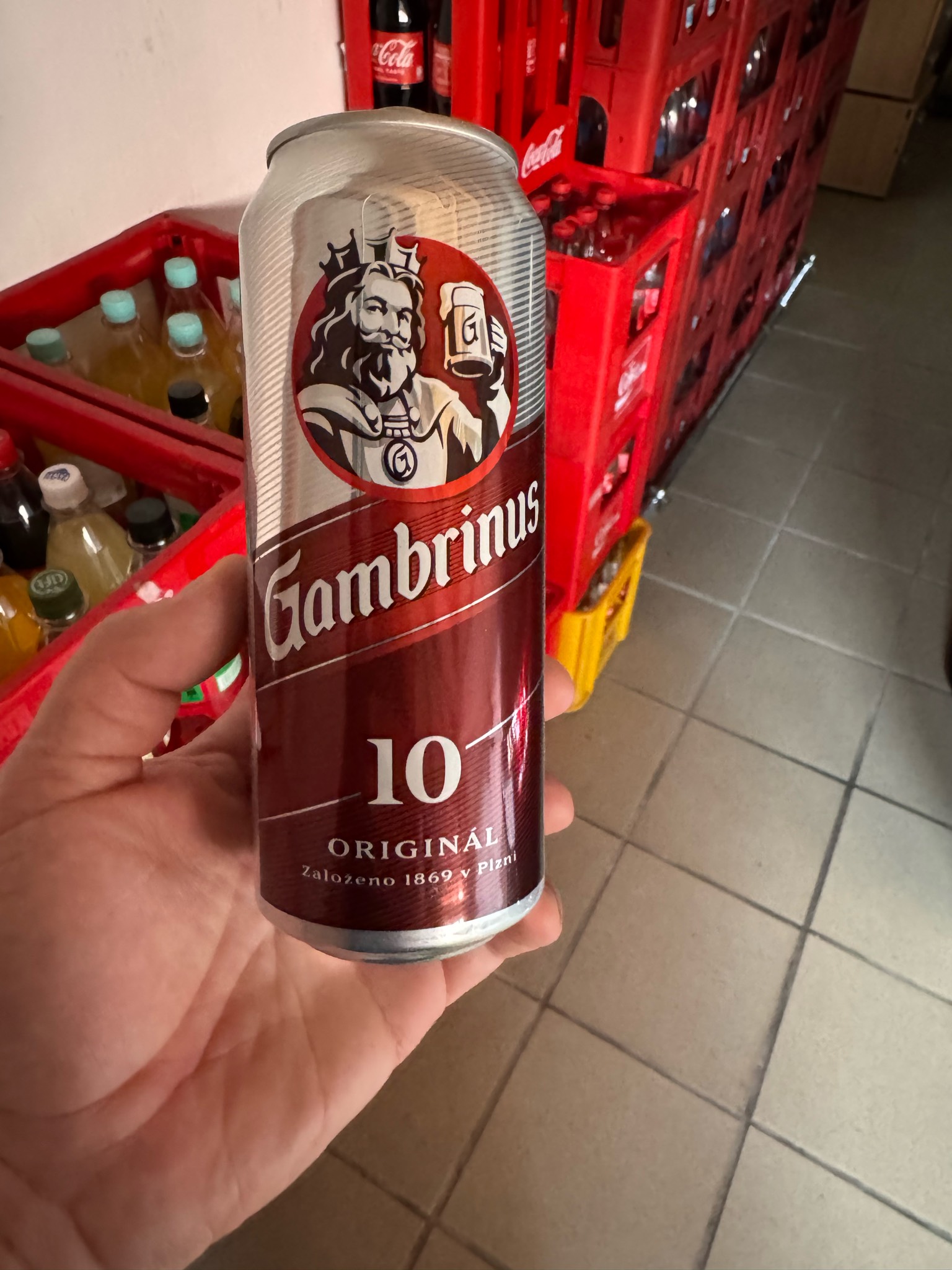 Gambrinus Originál 10, Czech Republic