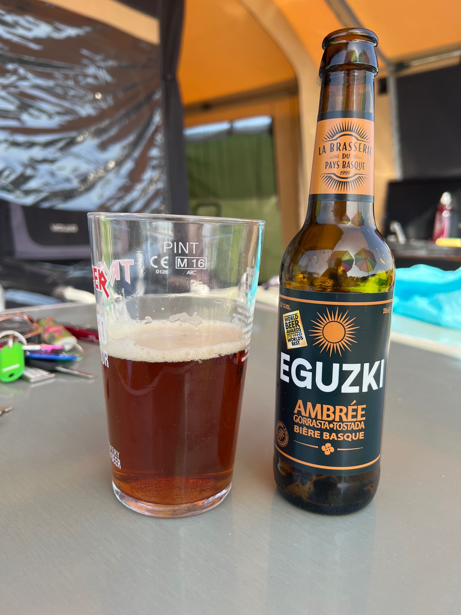 Eguzki Gorrasta Ambrée, France