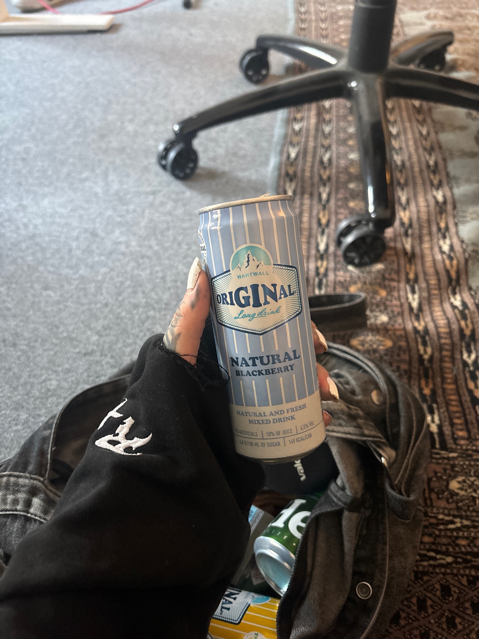 Original Long Drink Natural Blackberry, Finland