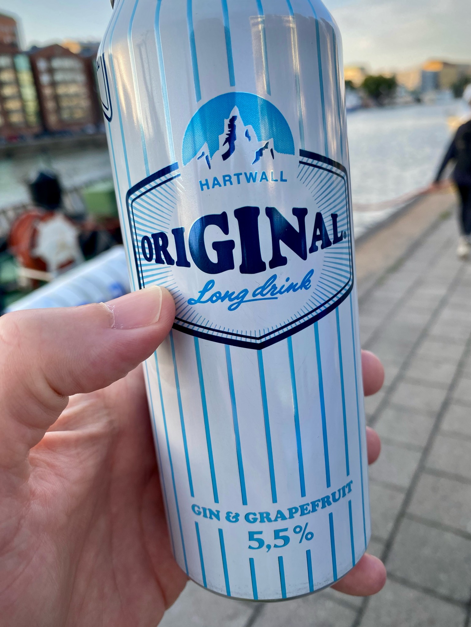 Original Long Drink White Label Grapefruit, Finland