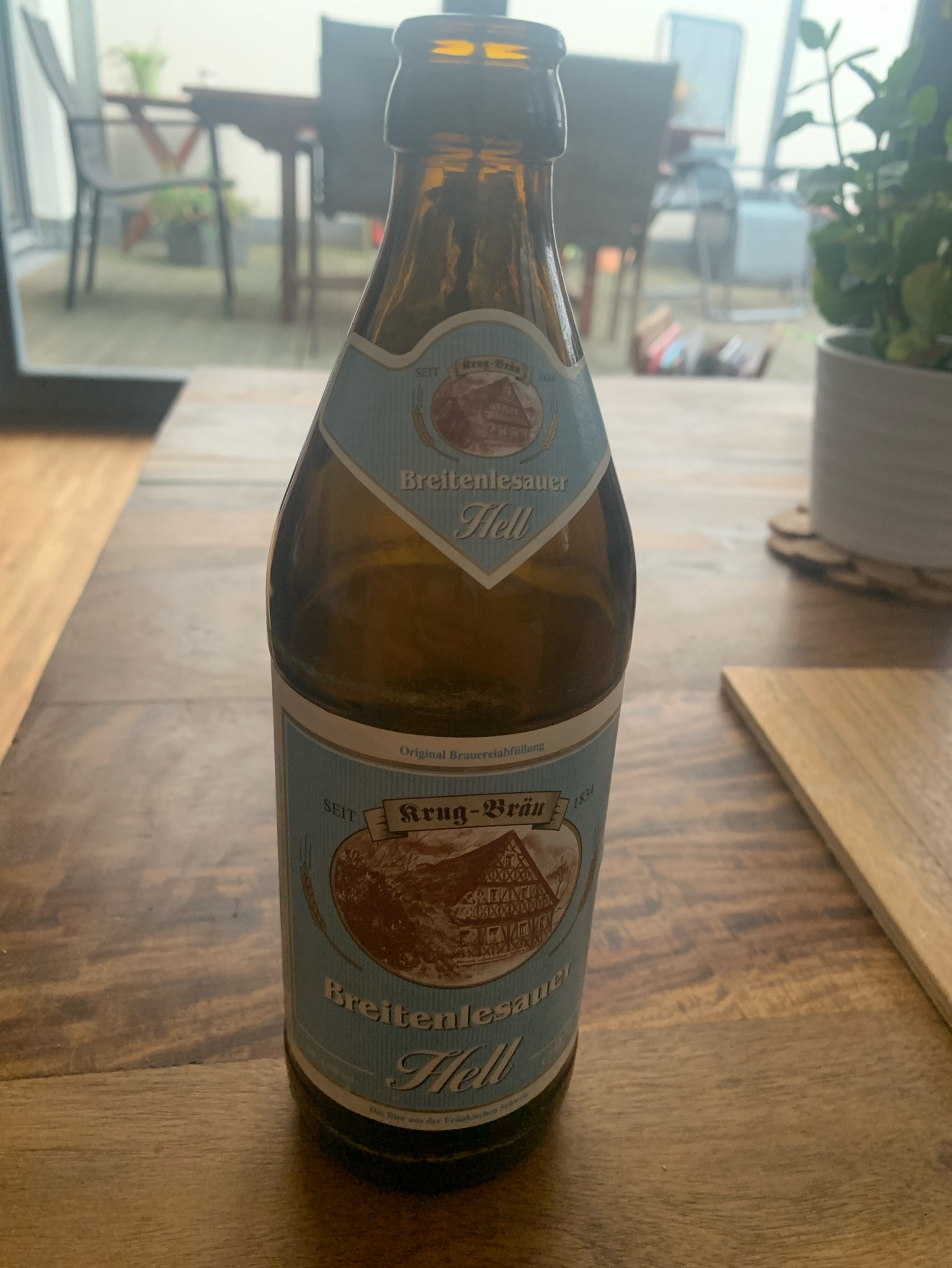 Breitenlesauer Hell, Krug-Bräu Breitenlesau