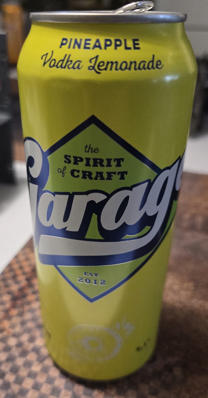 Garage Vodka Lemonade Pineapple, Finland