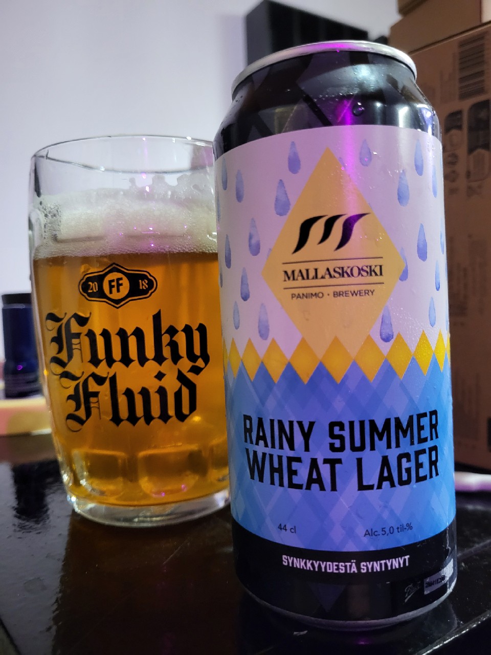 Rainy Summer Wheat Lager, Mallaskosken Panimo