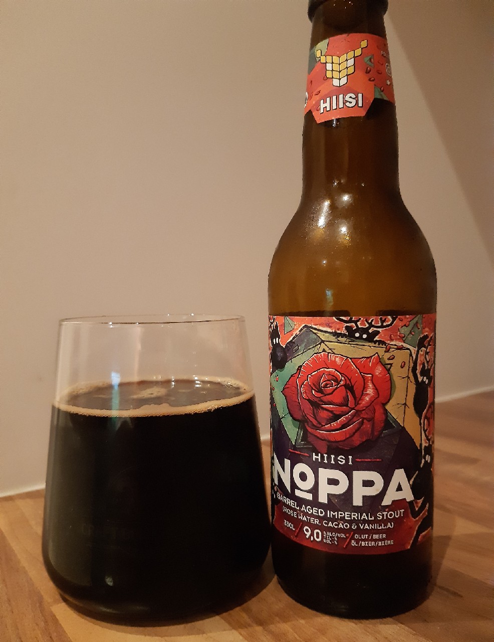 Noppa Imperial Stout (Barrel Aged Random Series), Panimo Hiisi