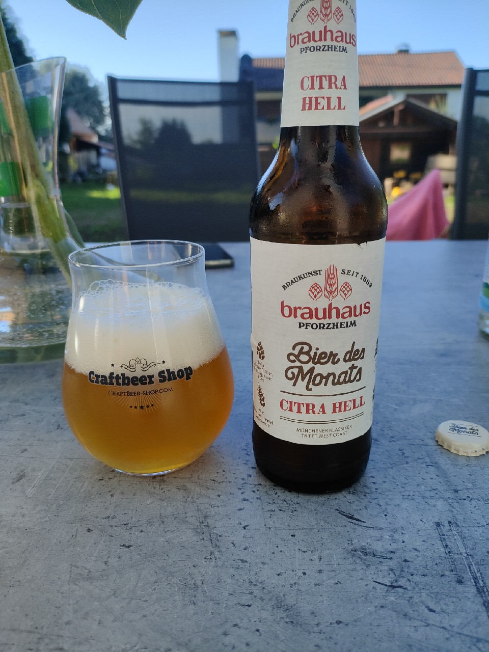Bier des Monats - Citra Hell, Palmbräu (Brauhaus Pforzheim)