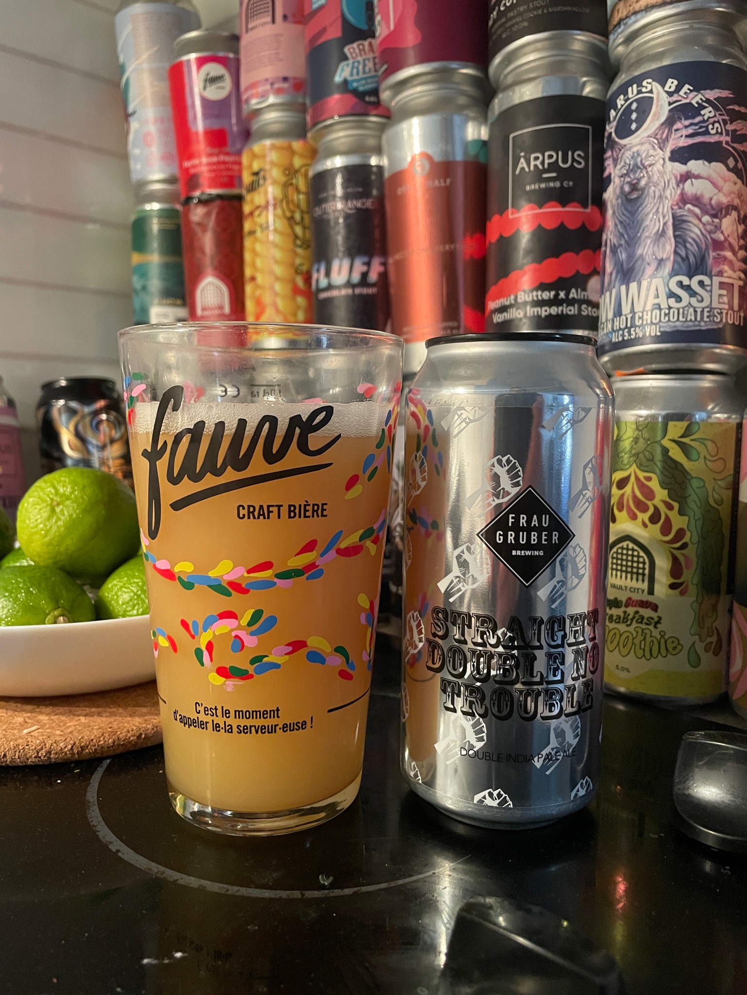 straight double no trouble, FrauGruber Brewing