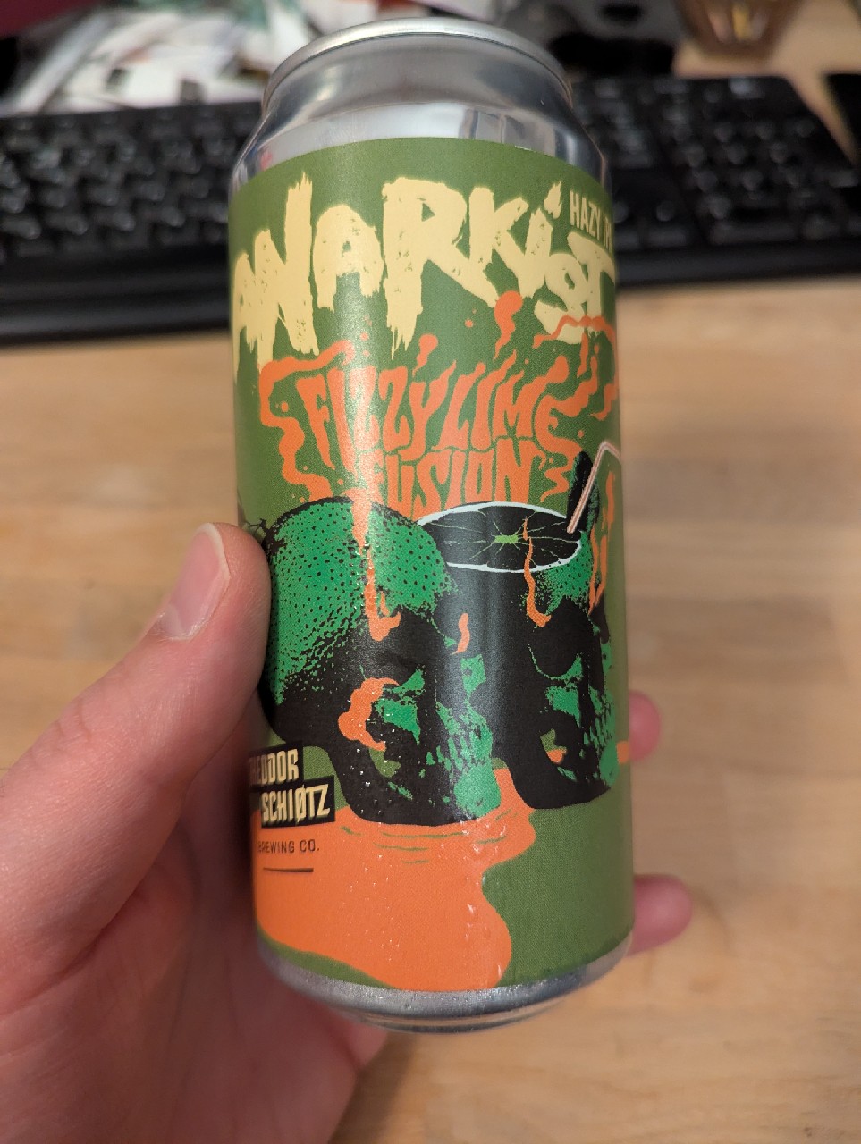 Anarkist Fizzy Lime Fusion, Denmark