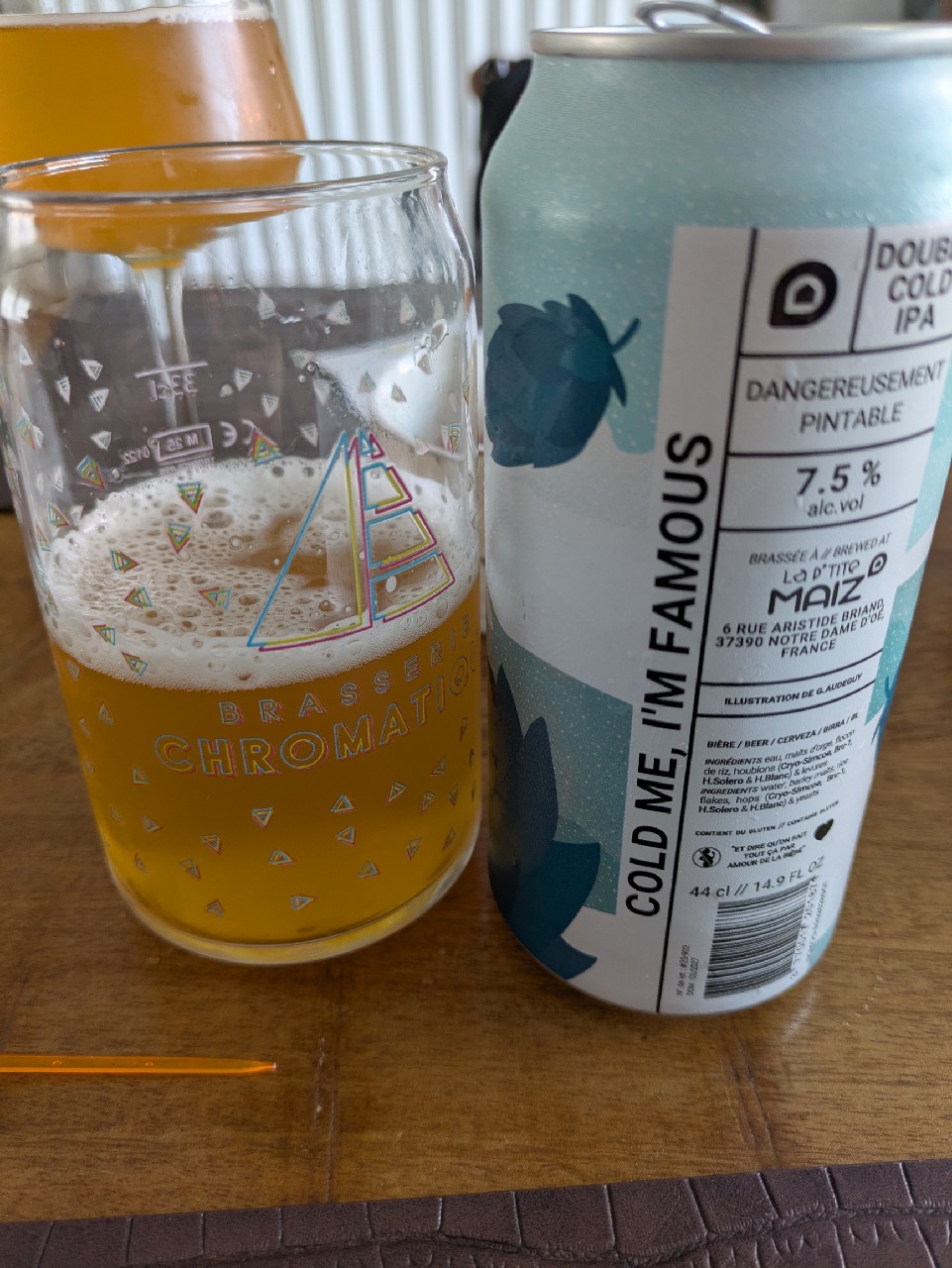 Cold Me I'm Famous, France